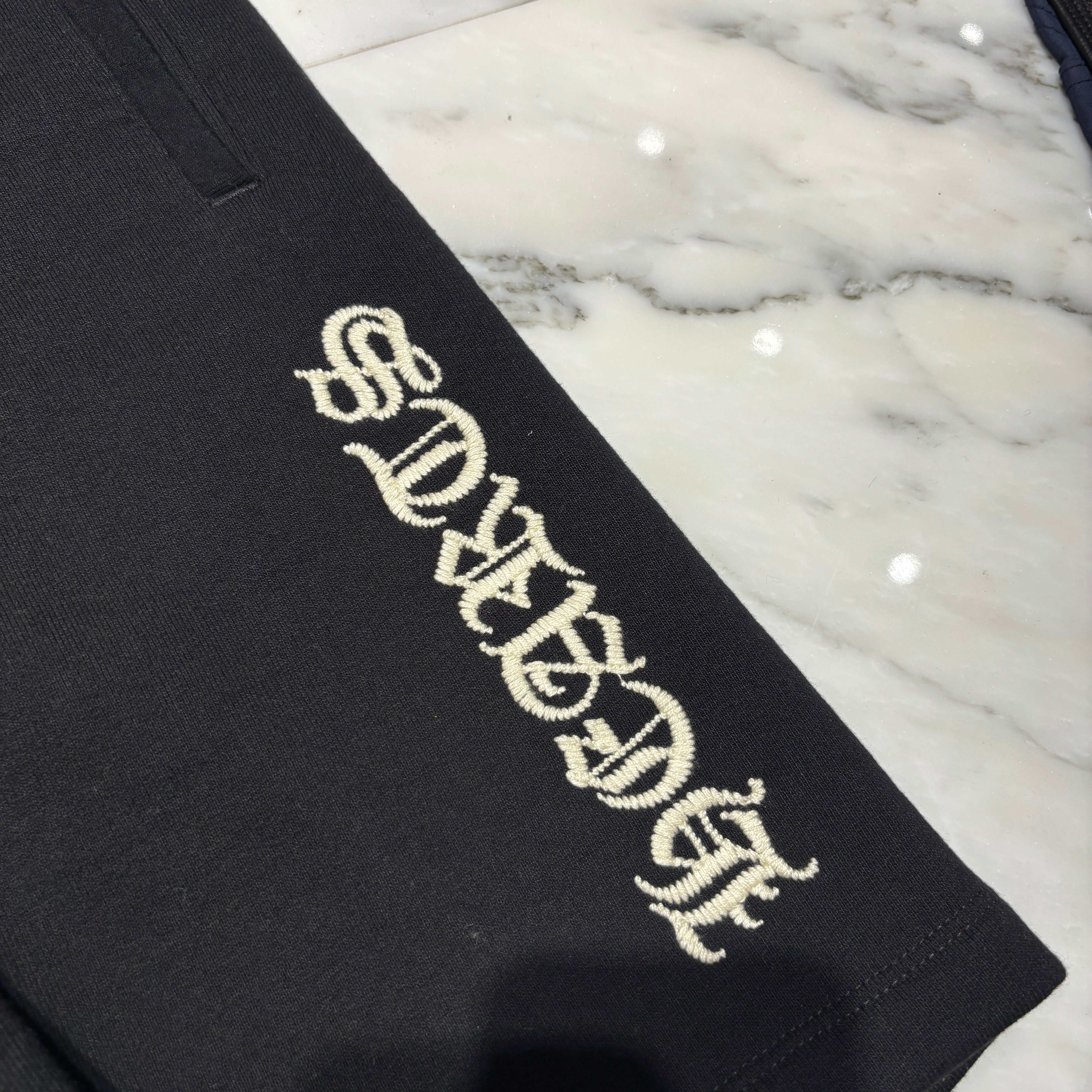 CHROME HEARTS Y NOT SLO RIDE Logo Sweat Half Pants Size S クロムハ―ツ ワイノット スローライド ロゴ スウェットハーフパンツ サイズS