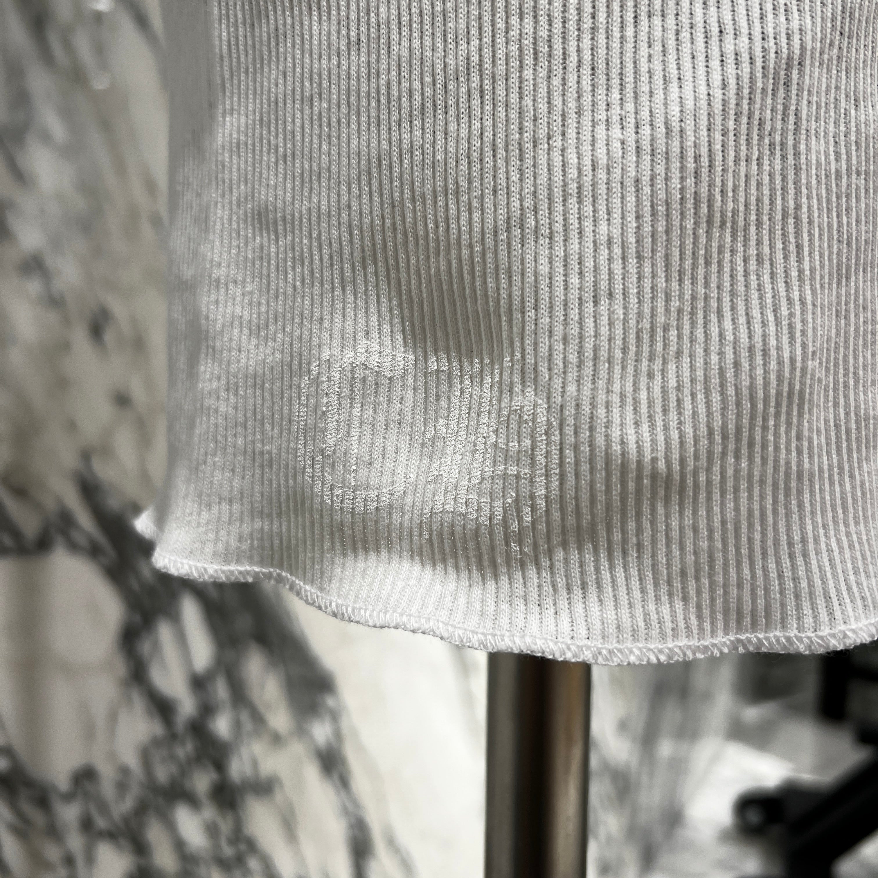 クロムハーツCHROME HEARTSブーツ&ベルト グレー タンクトップ S CHROME HEARTS / HorseshoeCHPlusLogタンクトップ