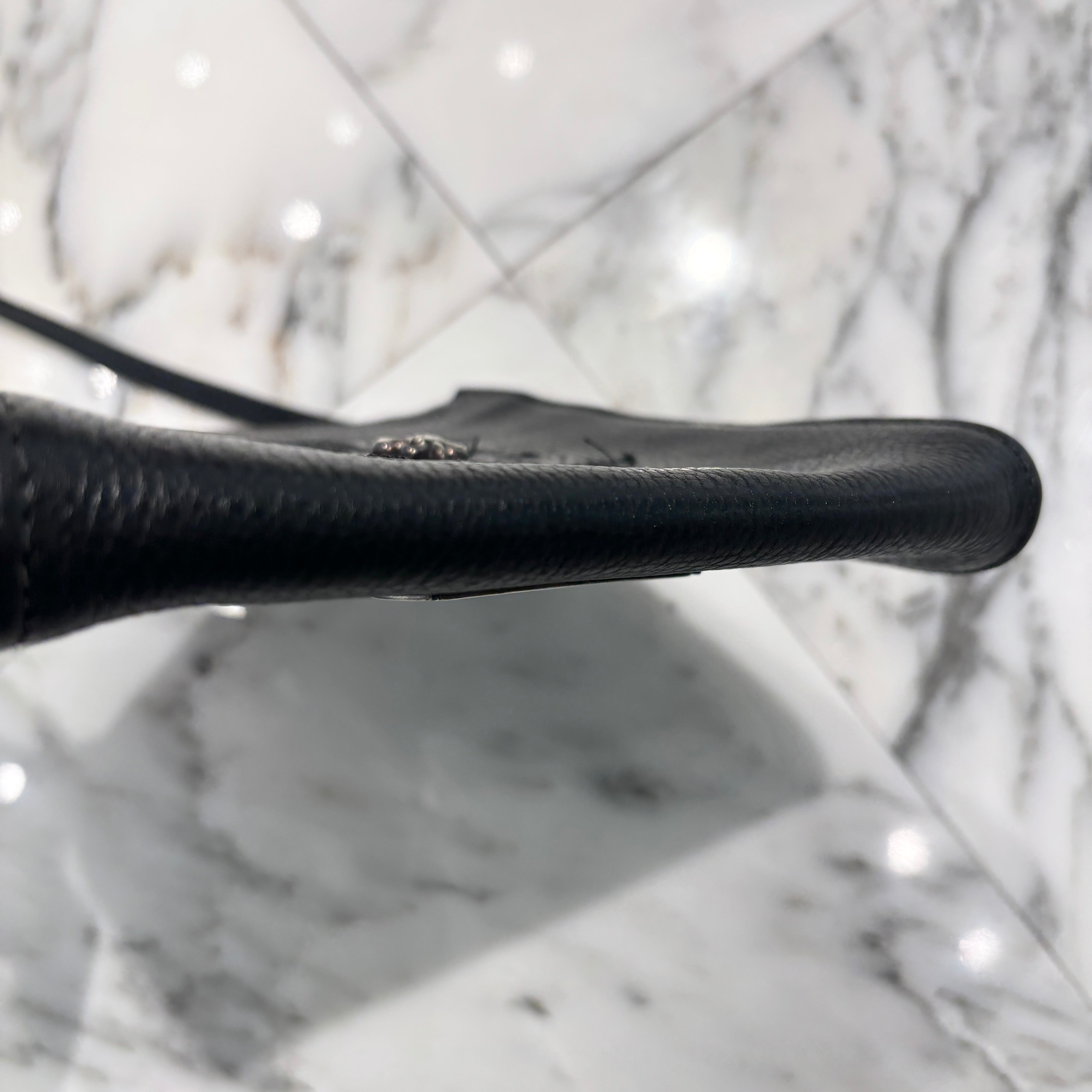 CHROME HEARTS BS Flare Square Pocket Leather Shoulder Bag クロムハ―ツ BSフレア スクエアポケット レザーショルダーバッグ