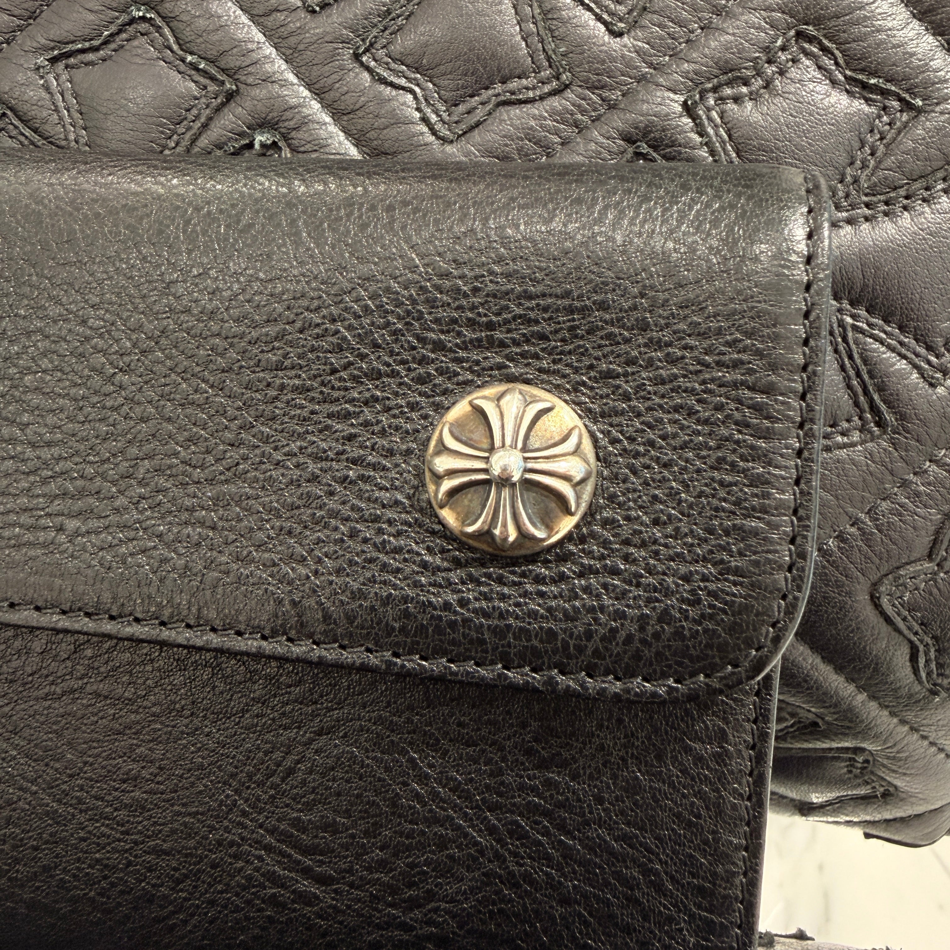 CHROME HEARTS Wave Cross Ball Wallet クロムハーツ ウェーブクロスボール ウォレット