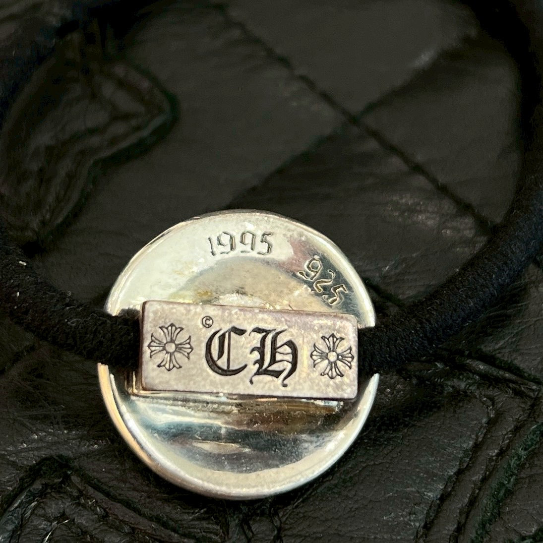 CHROME HEARTS CROSS BALL HAIR BAND クロムハーツ クロスボール