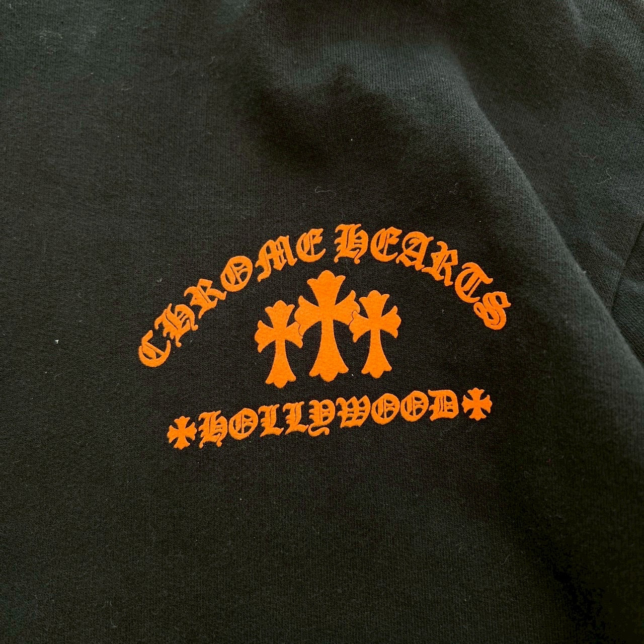 CHROME HEARTS King Taco 3 Cemetery Cross Print Pullover Hoodie Size XL クロムハーツ キングタコ 3 セメタリークロス プリント プルオーバーフーディ サイズXL