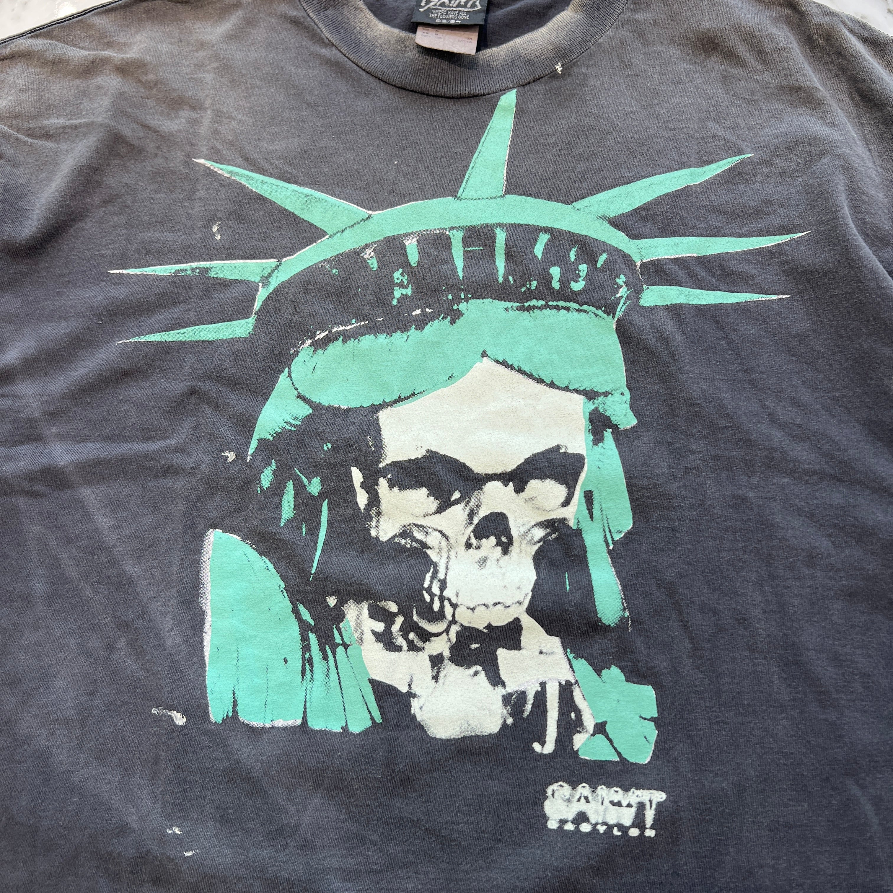SAINT Mxxxxxx 2025AW BABYLON Print Tee SM-HR1-0000-C47 Size XL