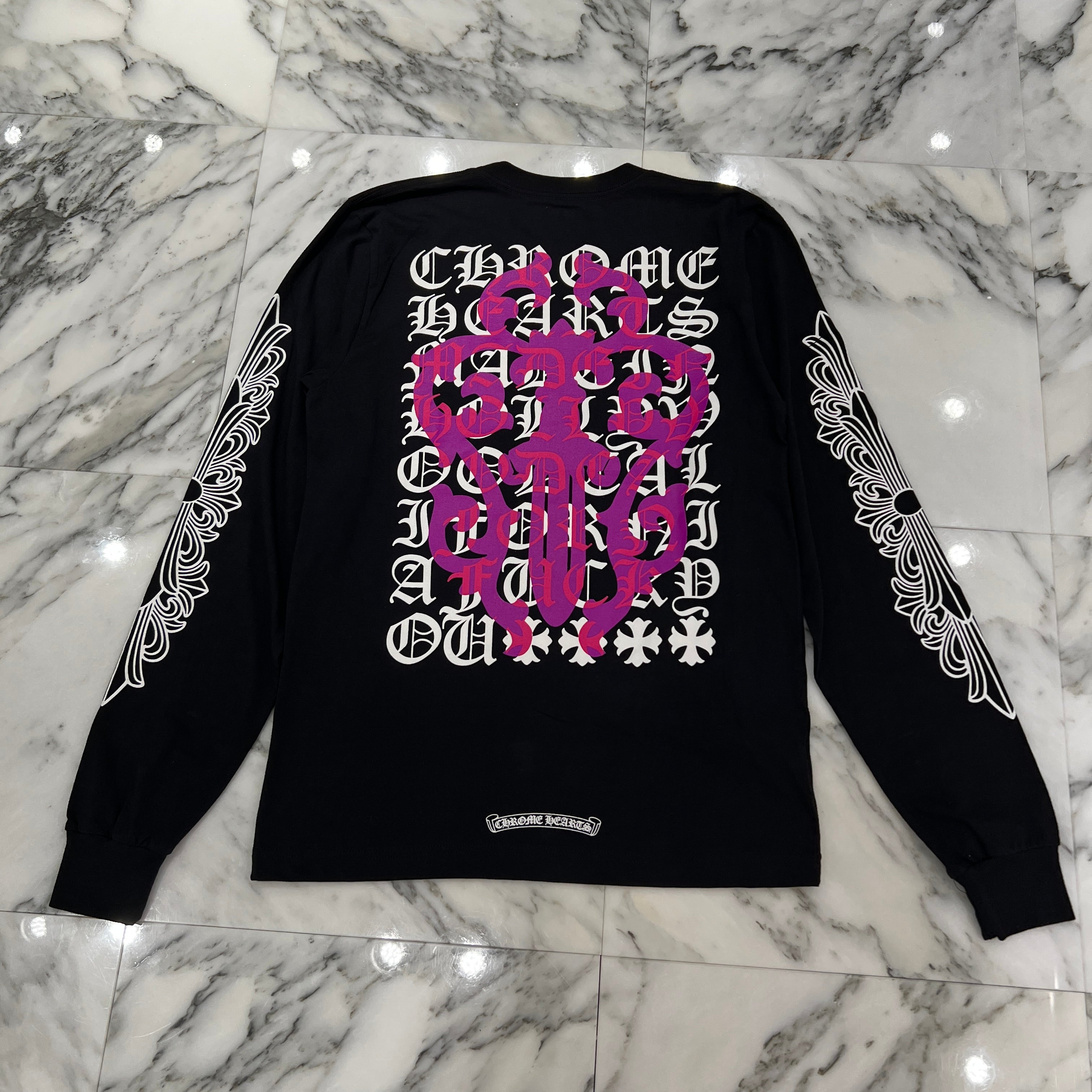 CHROME HEARTS ダガーアイチャート ロンT Chrome Hearts クロムハーツ