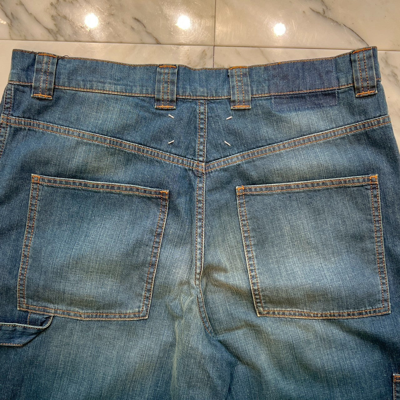 Maison Margiela 2024SS Washed Cotton Painter Denim Pants S50LA0220
