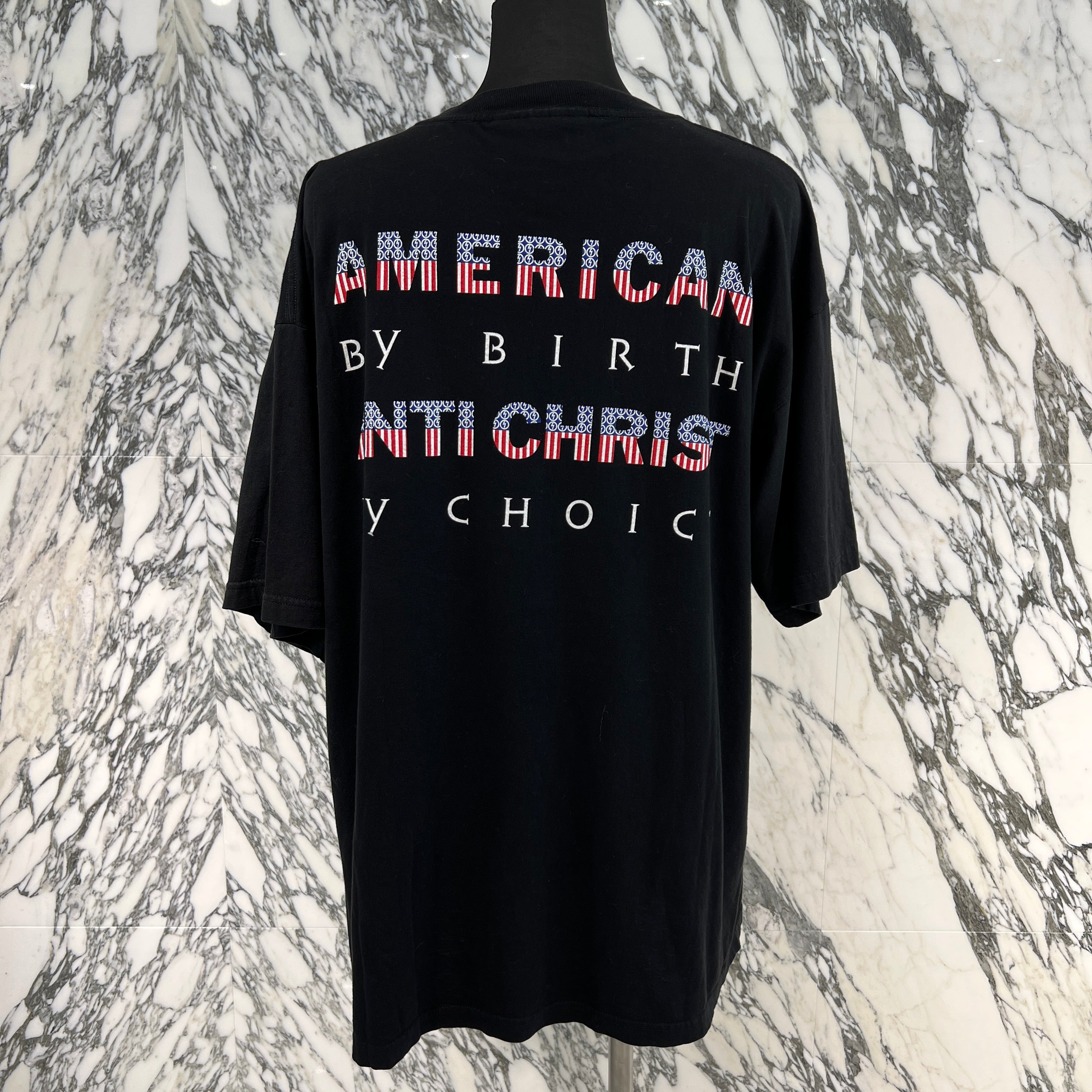 Vintage 90's Marilyn Manson "American Anti Christ" 1997 Winterland S/S Tee 90's マリリンマンソン "アメリカンアンチクライスト" ウィンターランド社製 Tシャツ