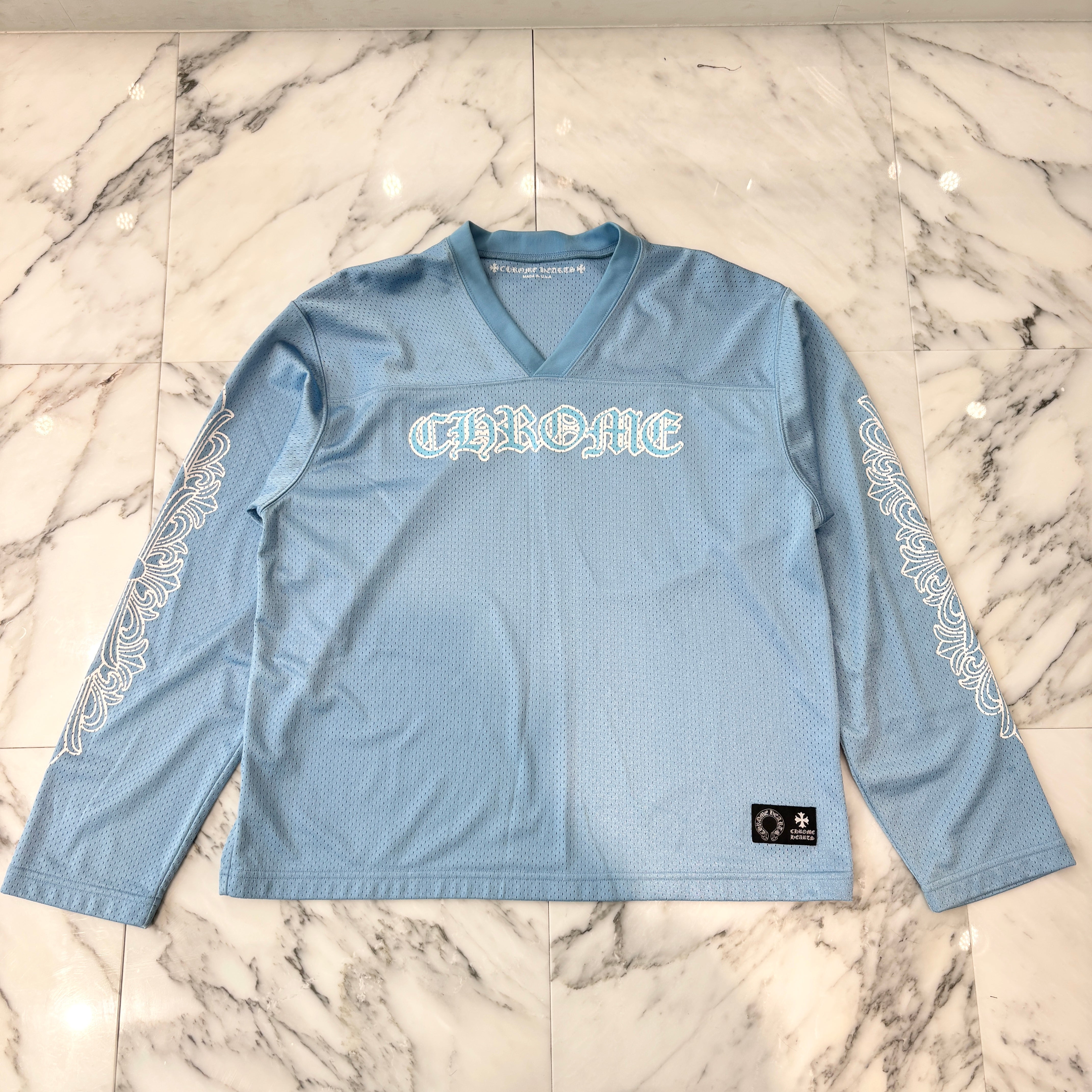 CHROME HEARTS 2024SS Mesh Warm Up Jersey Size Lクロムハーツ メッシュウォームアップジャージーサイズL