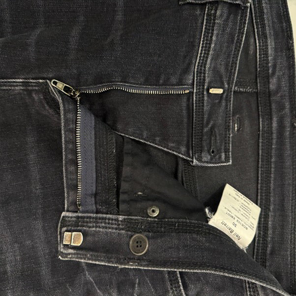 Neil Barrett SUPER SKINNY FIT REGULAR RISE BDE102 E800T Size 30