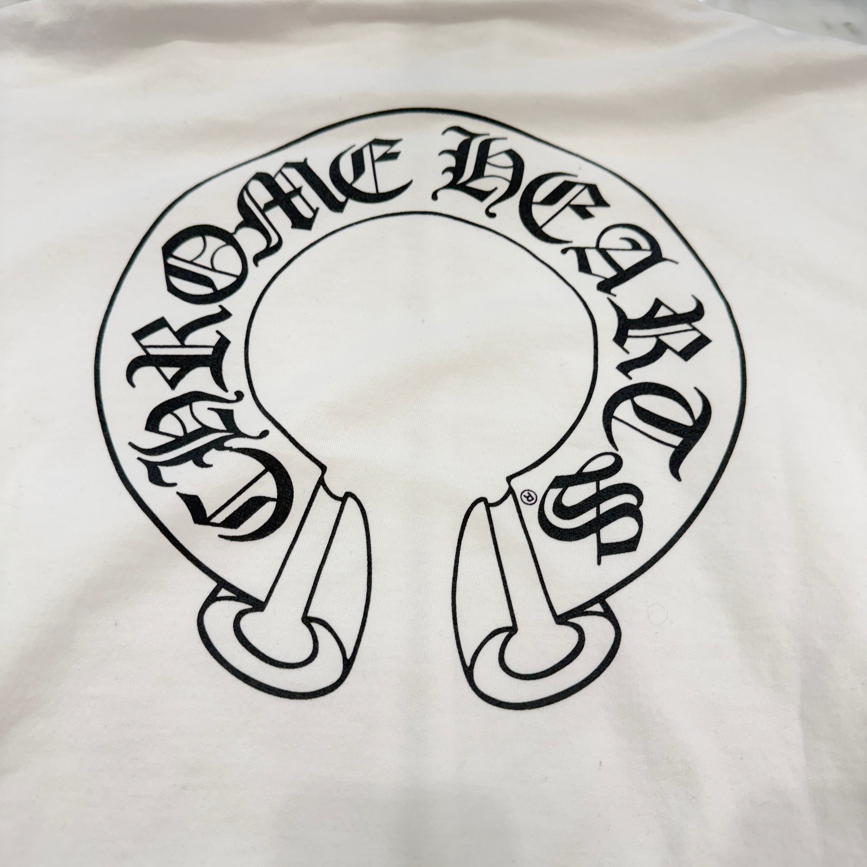 CHROME HEARTS Floral Cross Horseshoe Zip Up Hoodie Size XXL クロムハーツ フローラルクロス ホースシュー ジップアップフーディ サイズXXL