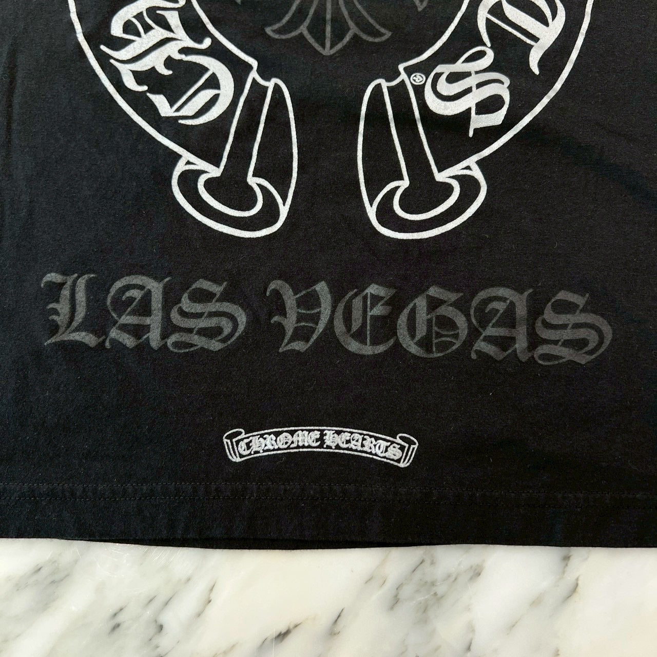 CHROME HEARTS Las Vegas Limited Silver Horseshoe Tee Size M クロムハーツ ラスベガス限定 シルバーホースシュー Tシャツ サイズM