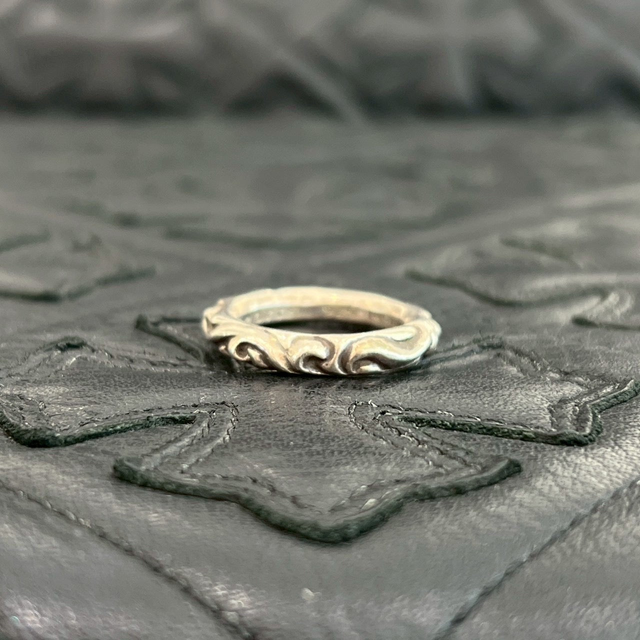 CHROME HEARTS Scroll Band Ring Size 16.5号 クロムハーツ スクロールバンド リング サイズ16.5号