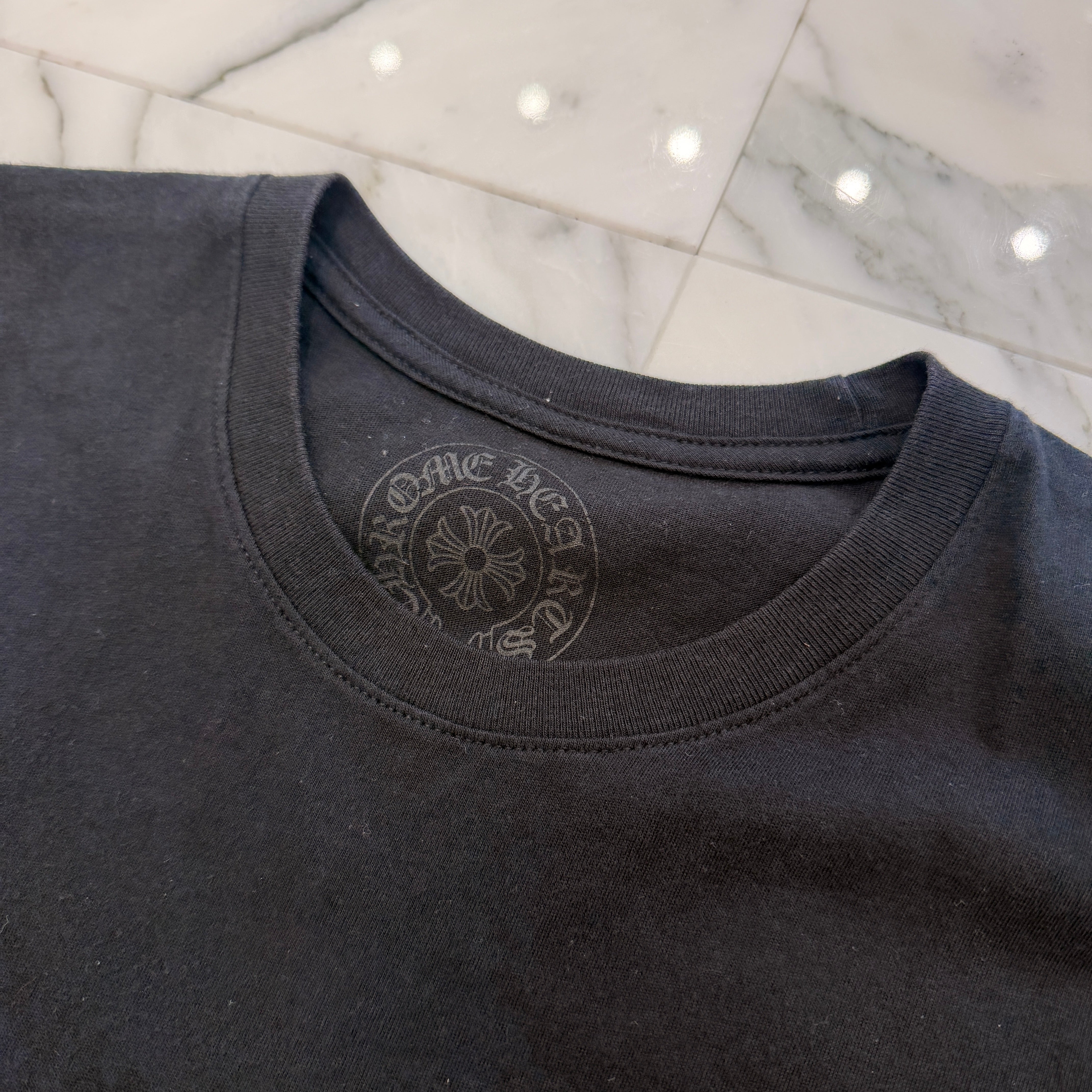 CHROME HEARTS MLTCOL CEM CRS Tee Size S クロムハーツ マルチカラー セメタリークロス Tシャツ サイズS