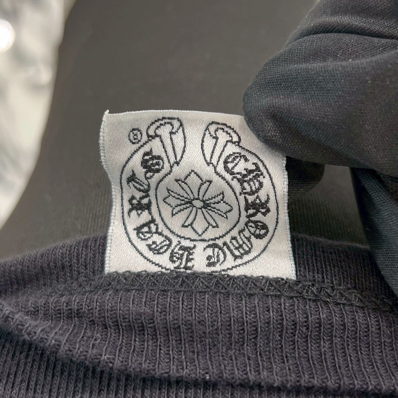 CHROME HEARTS CH Plus Back Floral Cross Tee クロムハーツ CHプラス バックフローラルクロス Tシャツ