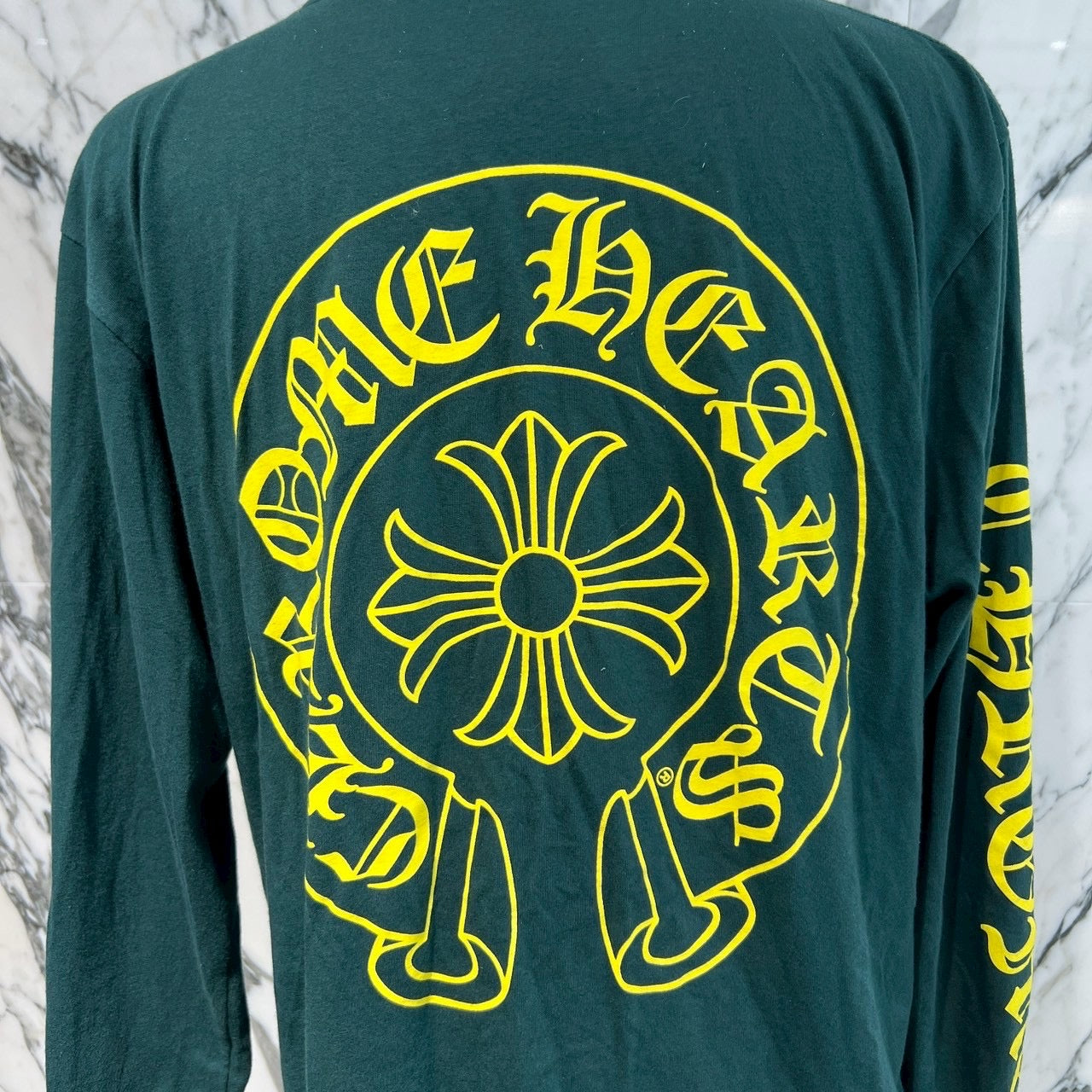 CHROME HEARTS Horseshoe Long Sleeve Tee Size M クロムハーツ ホースシュー ロングスリーブ Tシャツ サイズM