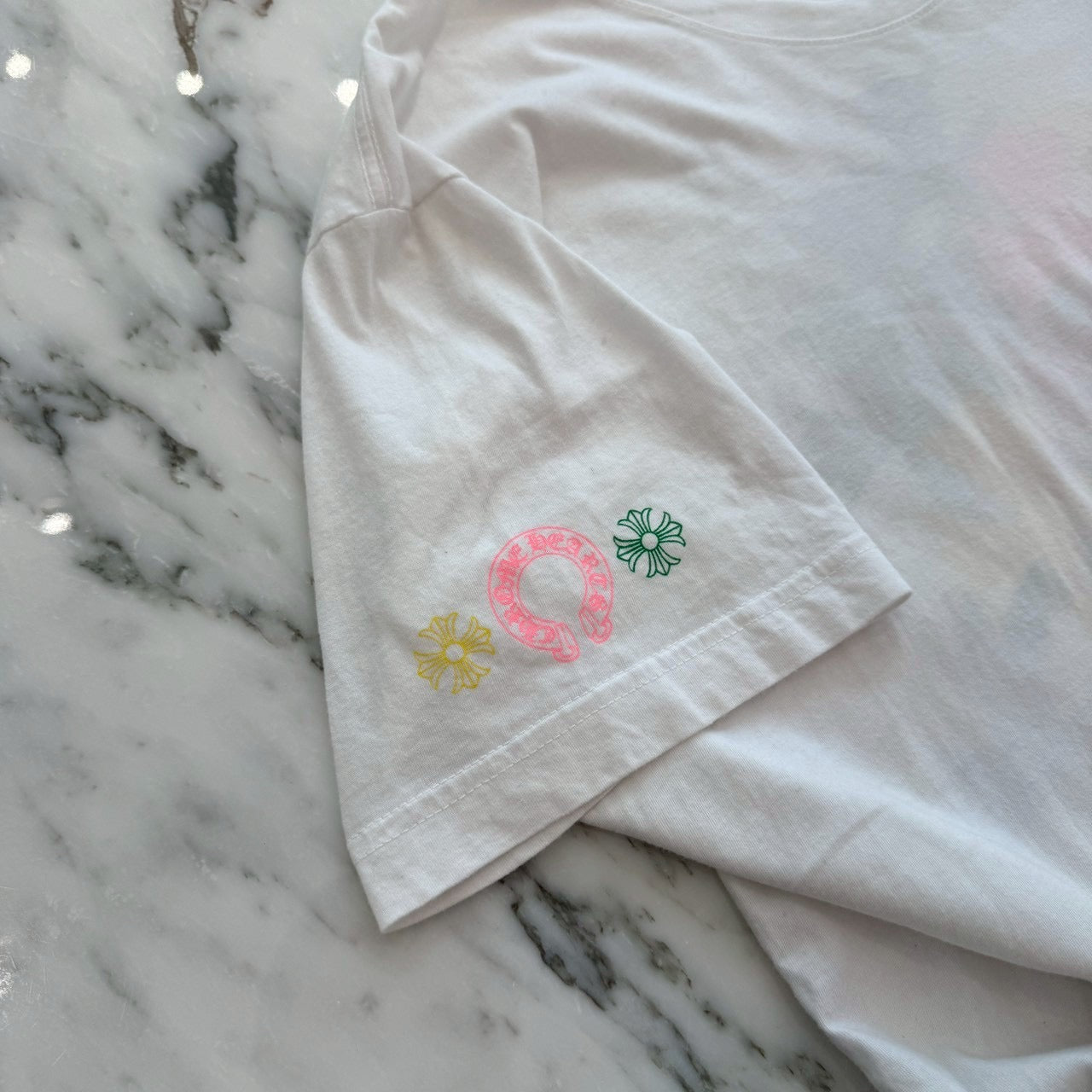 CHROME HEARTS 2021SS MLTCOL CEM CRS Tee Size XL クロムハーツ マルチカラー セメタリークロス Tシャツ サイズXL