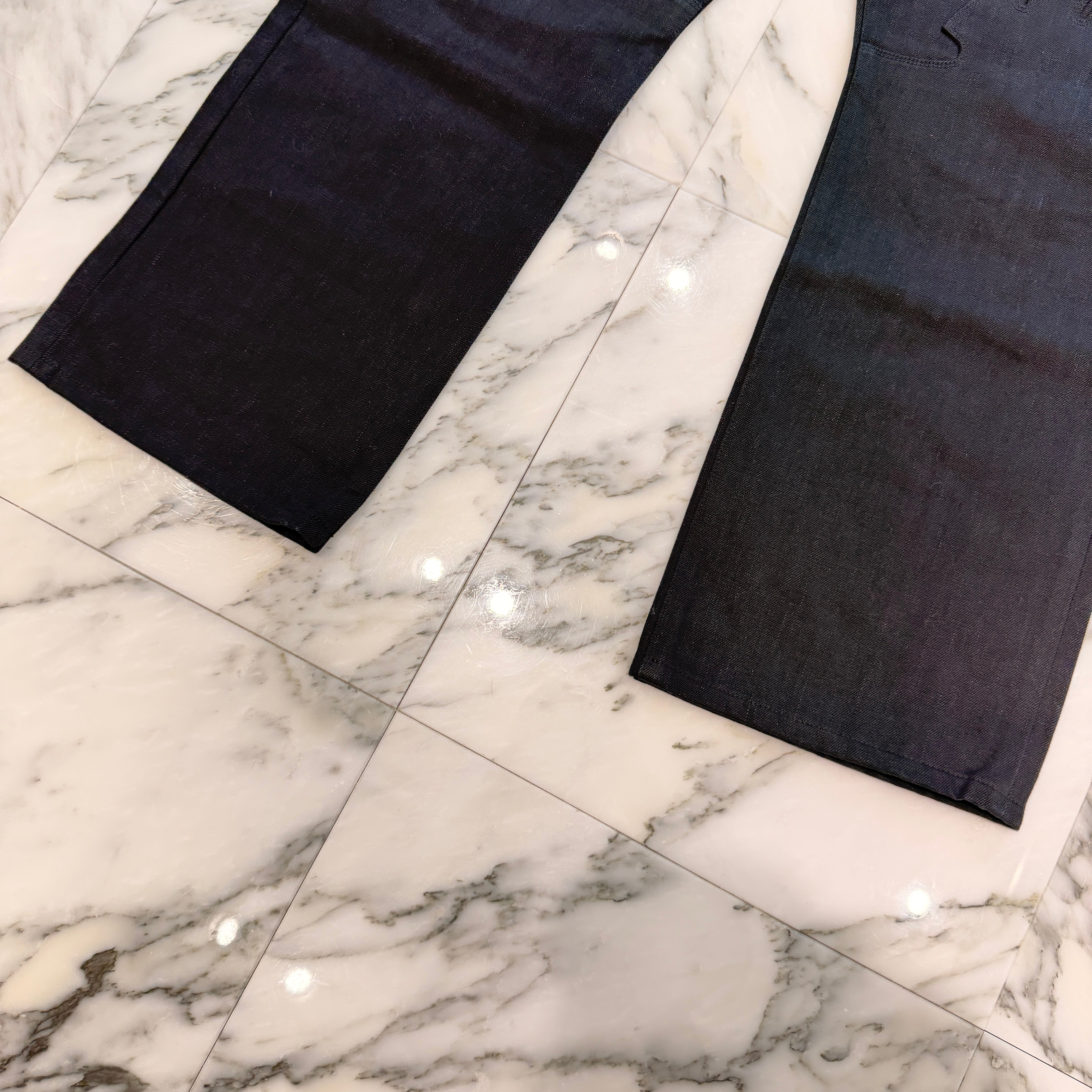 CHROME HEARTS Flare Knee Cross Ball Button Cotton Chino Pants Size 40 クロムハーツ フレアニー クロスボールボタン コットン チノパンツ サイズ40