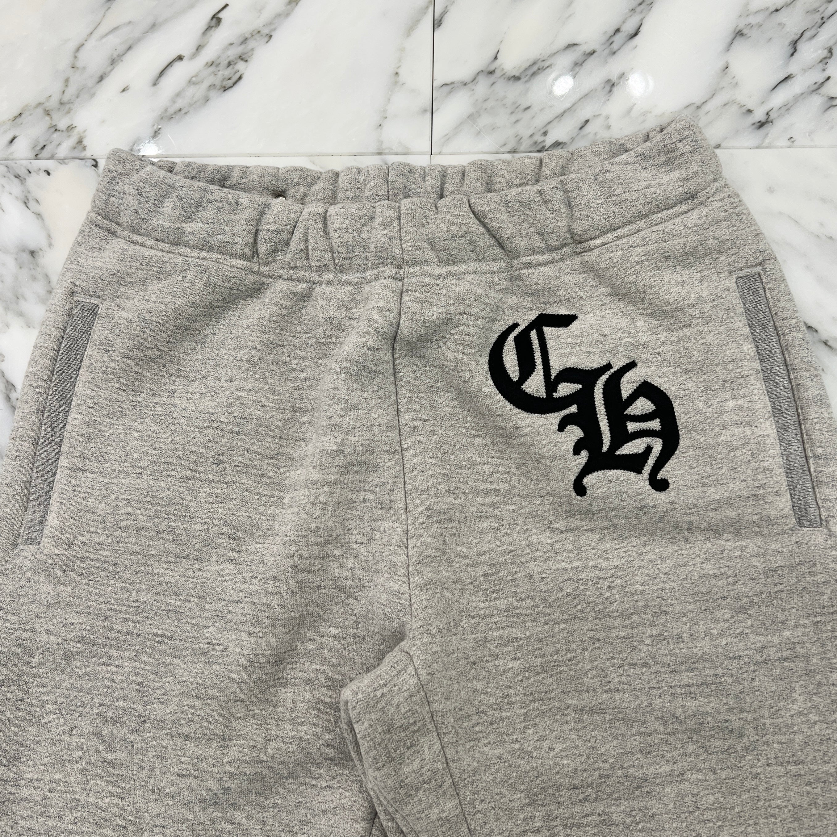 CHROME HEARTS 2025SS Y NOT CHApplique Embroidery Sweat Pants Size M クロムハーツ ワイノット CHアップリケ刺繡 スウェットパンツ サイズM