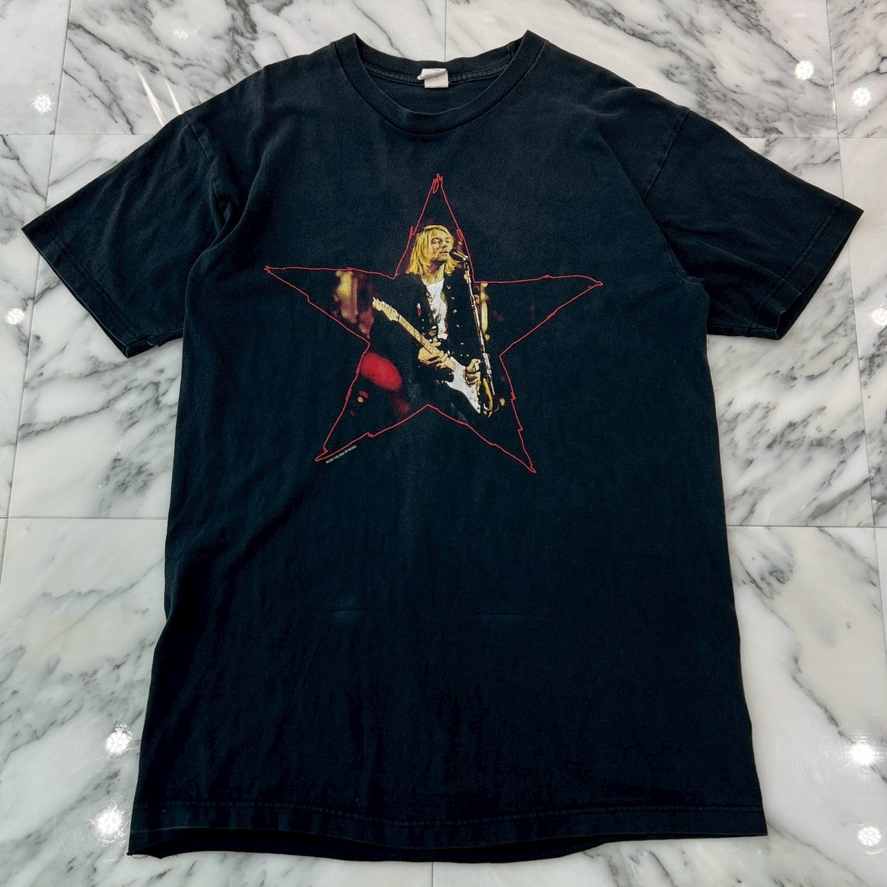 Vintage 90's NILVANA "KURT COBAIN" 1996 S/S Tee Size L 90's ニルバーナ "カートコバーン" 1996 Tシャツ サイズL