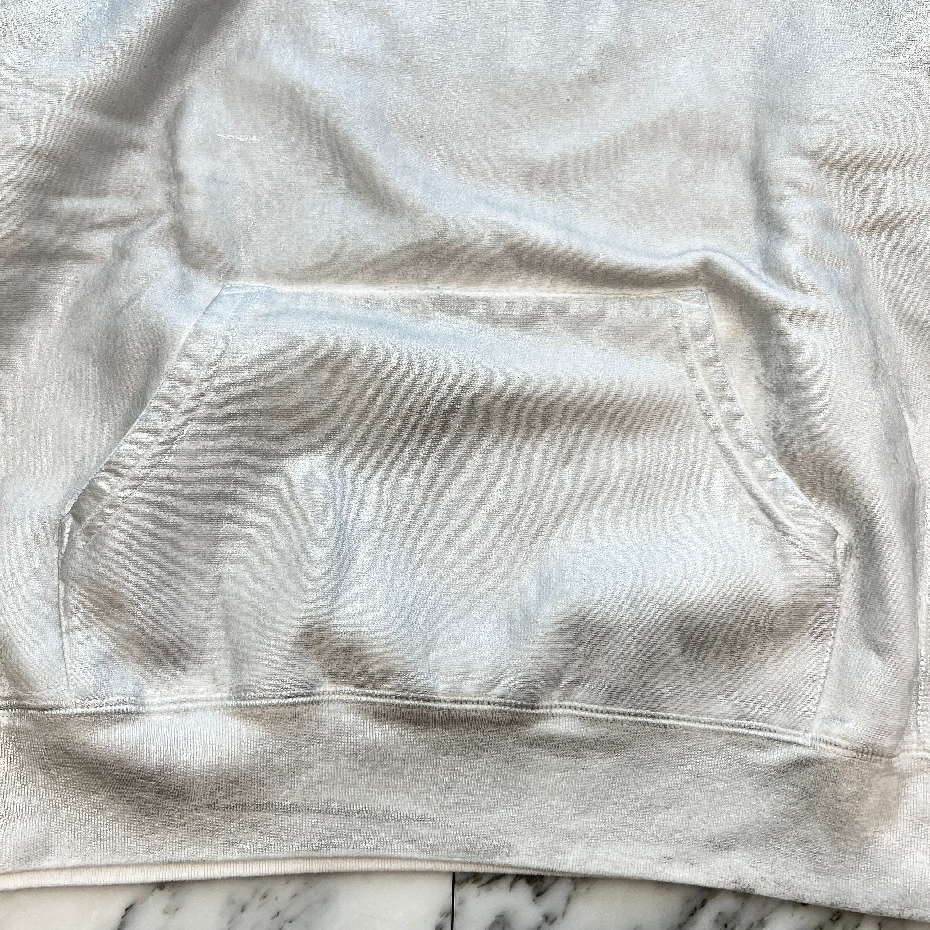 Supreme × MM6 Maison Margiela 2024SS Foil Box Logo Pullover Hoodie Size L シュプリーム × MM6 メゾンマルジェラ ホイル ボックスロゴ プルオーバーフーディ サイズＬ