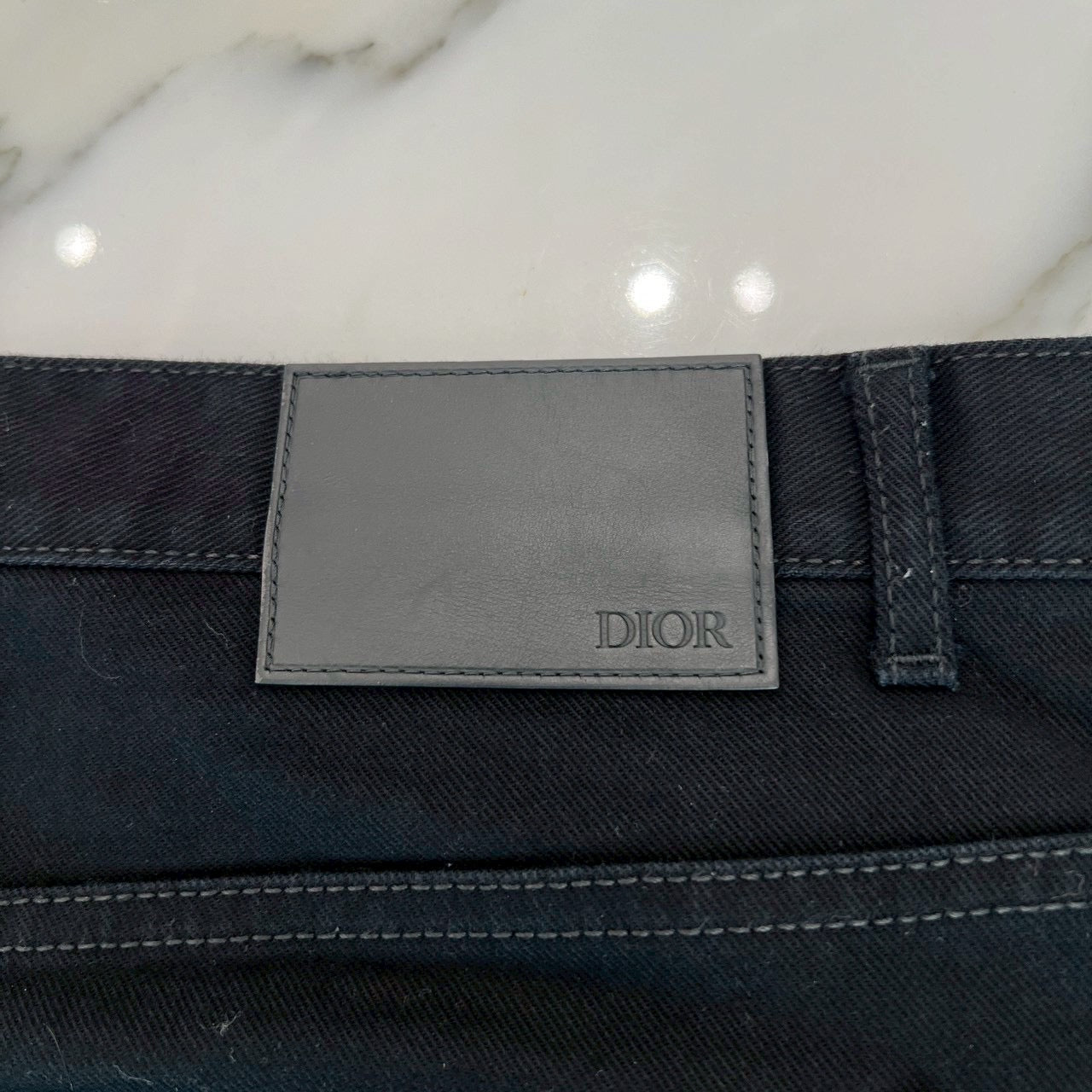DIOR 2022SS Slim Fit Cotton Denim Pants 193DS10A217X Size 34