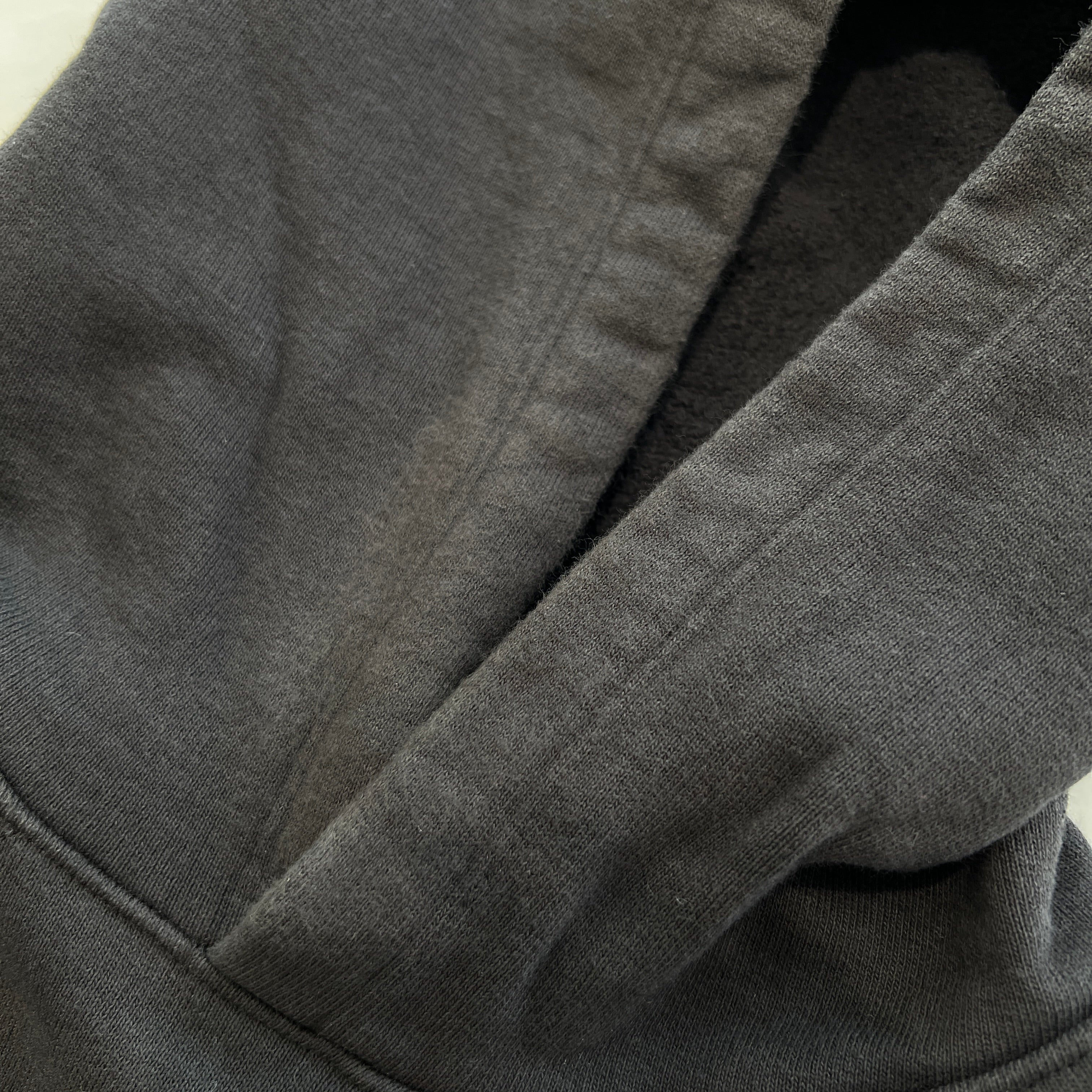 CHROME HEARTS Y NOT Cemetery Cross Leather Patch Pullover Hoodie Size M クロムハーツ ワイノット セメタリークロス レザーパッチ プルオーバーフーディ サイズM