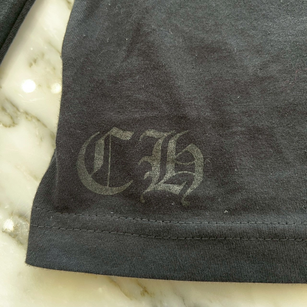 CHROME HEARTS Made In Hollywood Red CH Plus Long Sleeve Tee Size L クロムハーツ メイドインハリウッド CHプラス ロングスリーブTシャツ サイズL