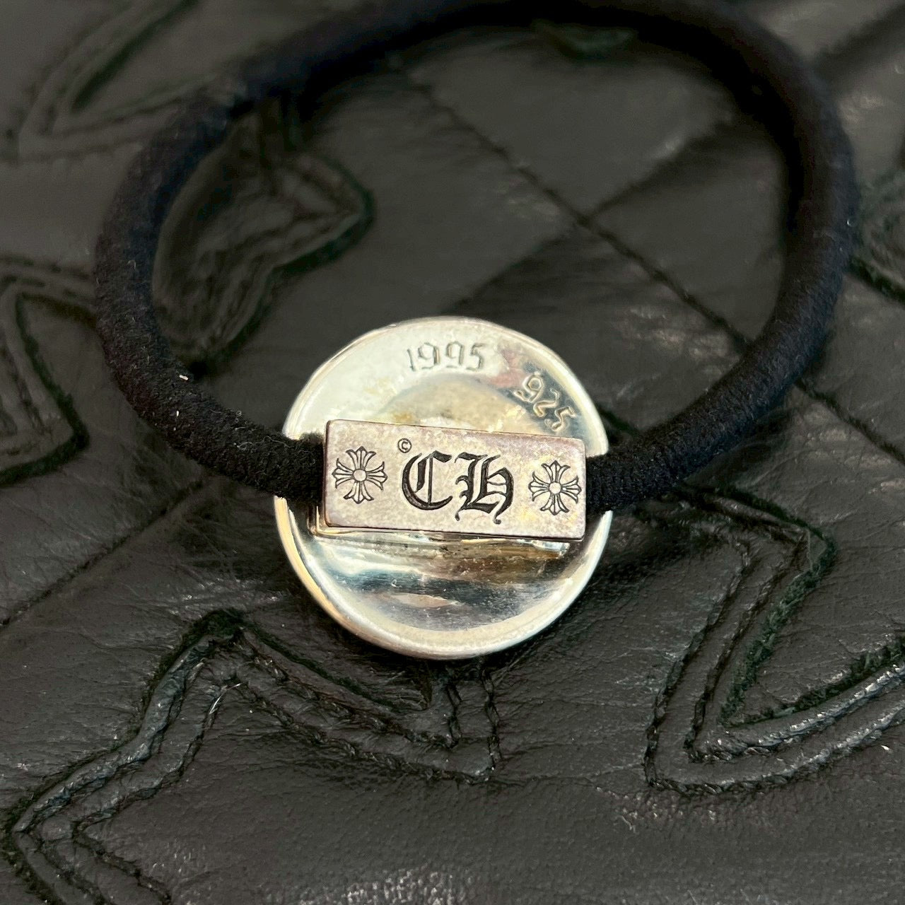 CHROME HEARTS CROSS BALL HAIR BAND クロムハーツ クロスボール ヘアバンド