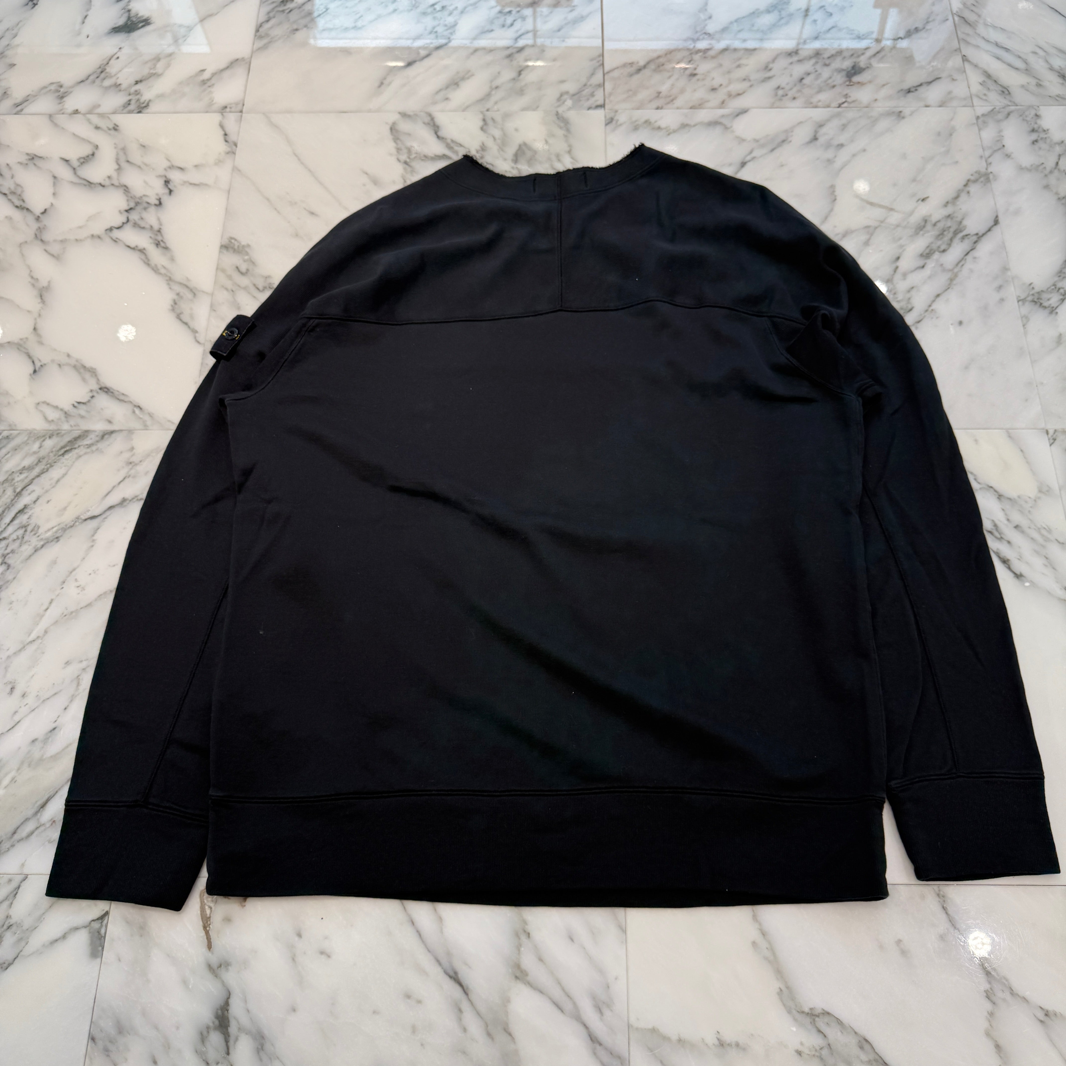 STONE ISLAND 2024SS Ghost Crewneck Sweatshirt 8015654F3 V0029 Size L ストーンアイランド ゴースト クルーネック スウェットシャツ サイズL