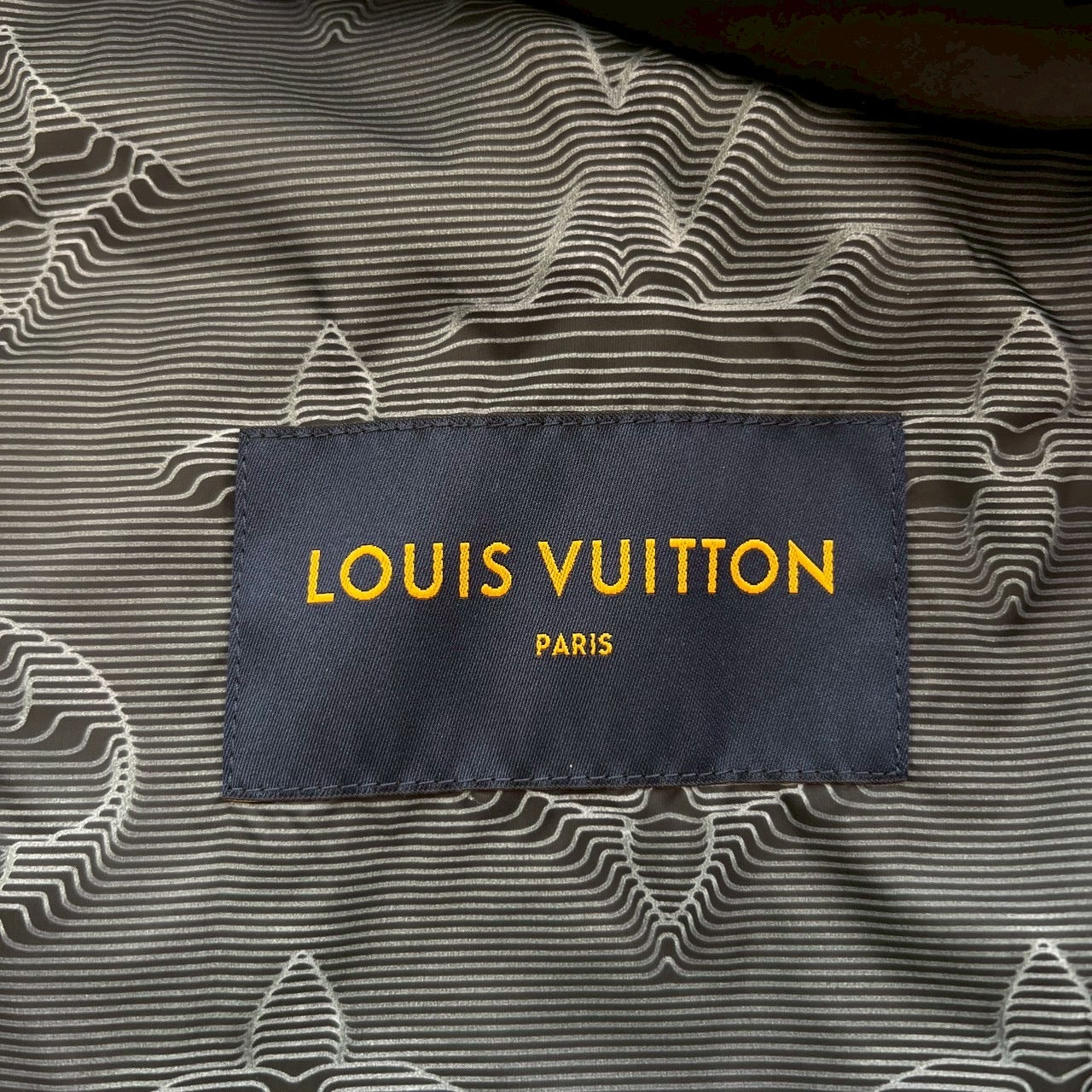 LOUIS VUITTON 2021SS LV2054 Nylon Hooded Zip Up Jacket HKB10W Size 46 ルイヴィトン LV2054 ナイロン フーデット ジップアップジャケット サイズ46