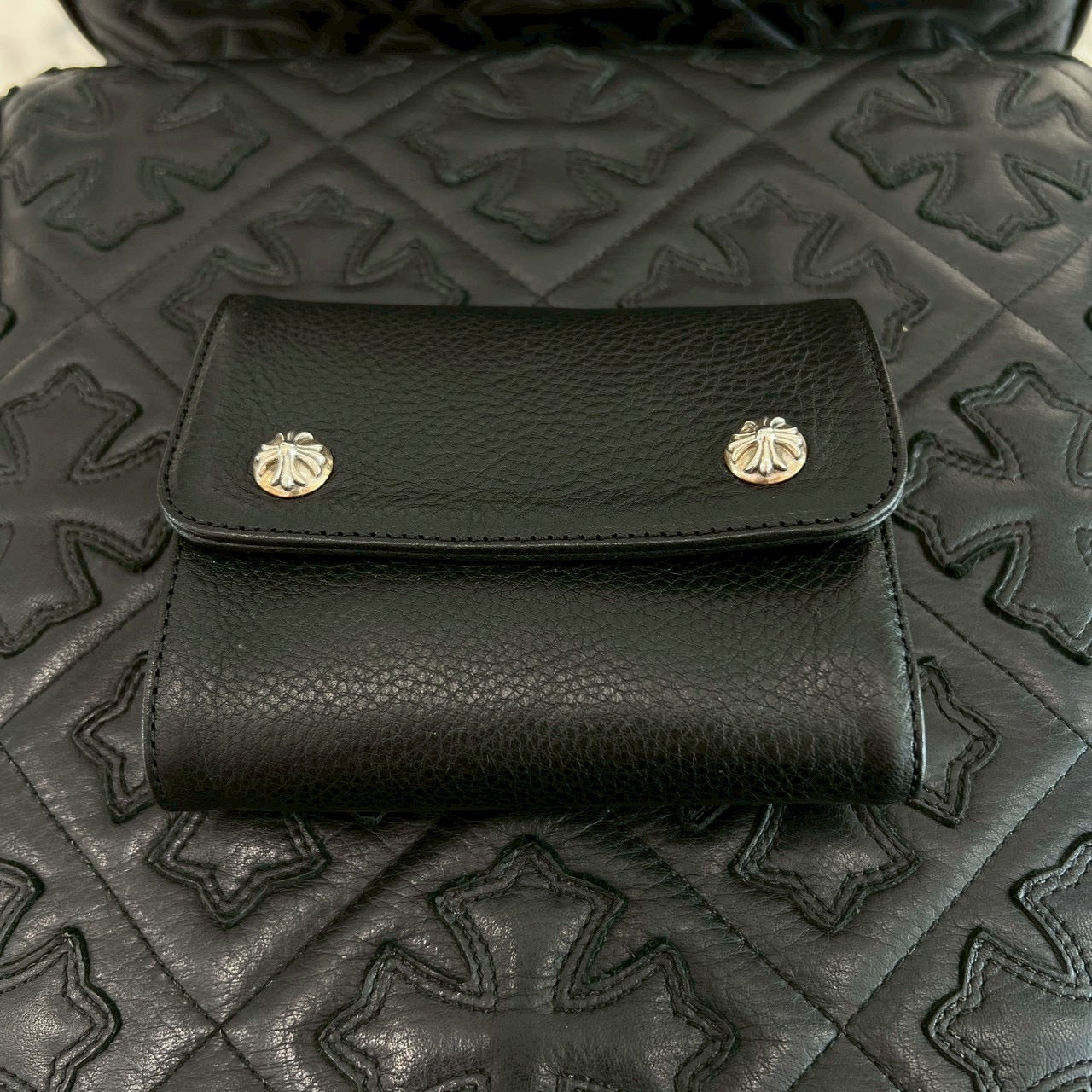 CHROME HEARTS Wave Mini Cross Ball Wallet クロムハーツ ウェーブ ミニ クロスボール ウォレット