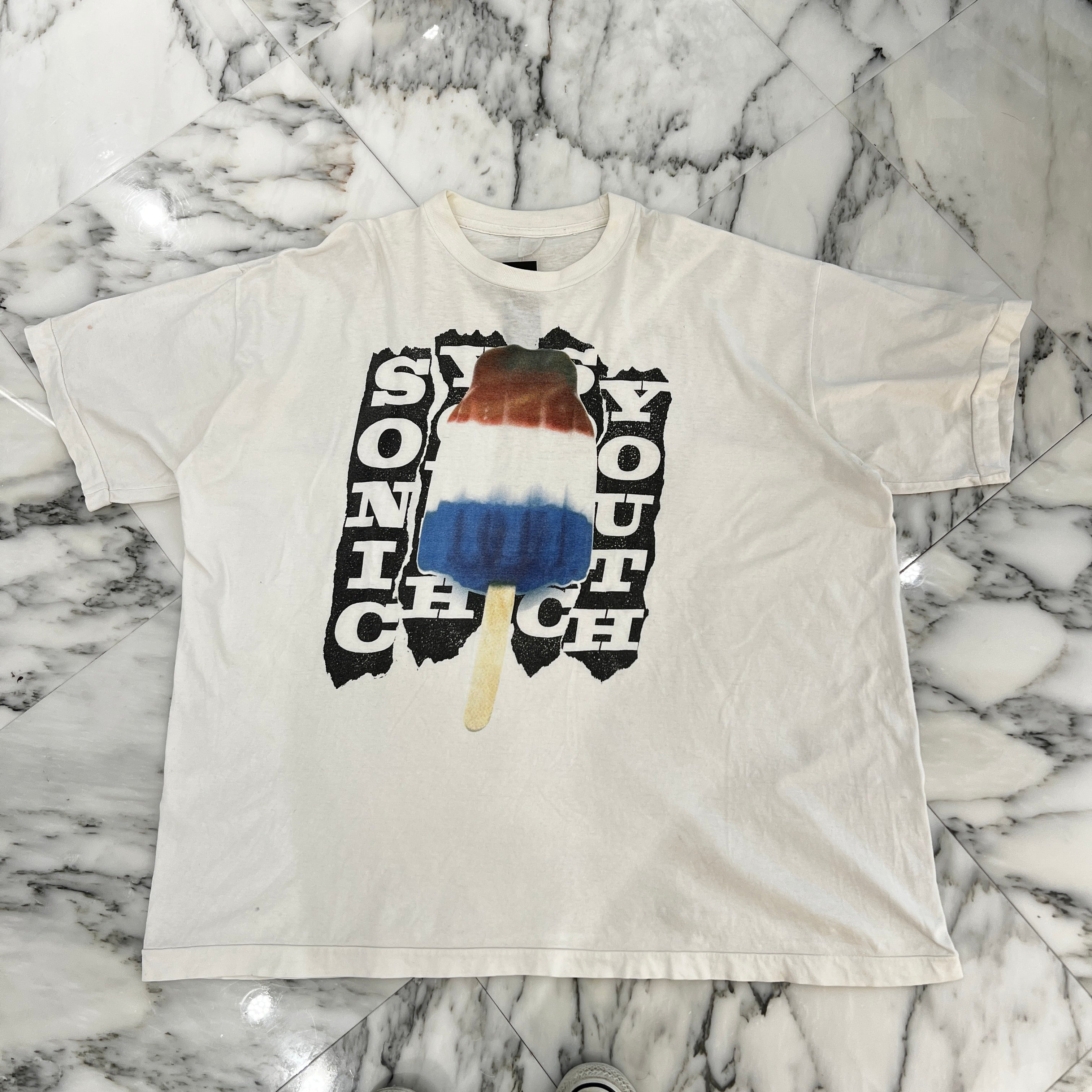 Vintage 90's SONIC YOUTH Bomb Pop 1992 S/S Tee 90's ソニックユース ボムポップ 1992 Tシャツ