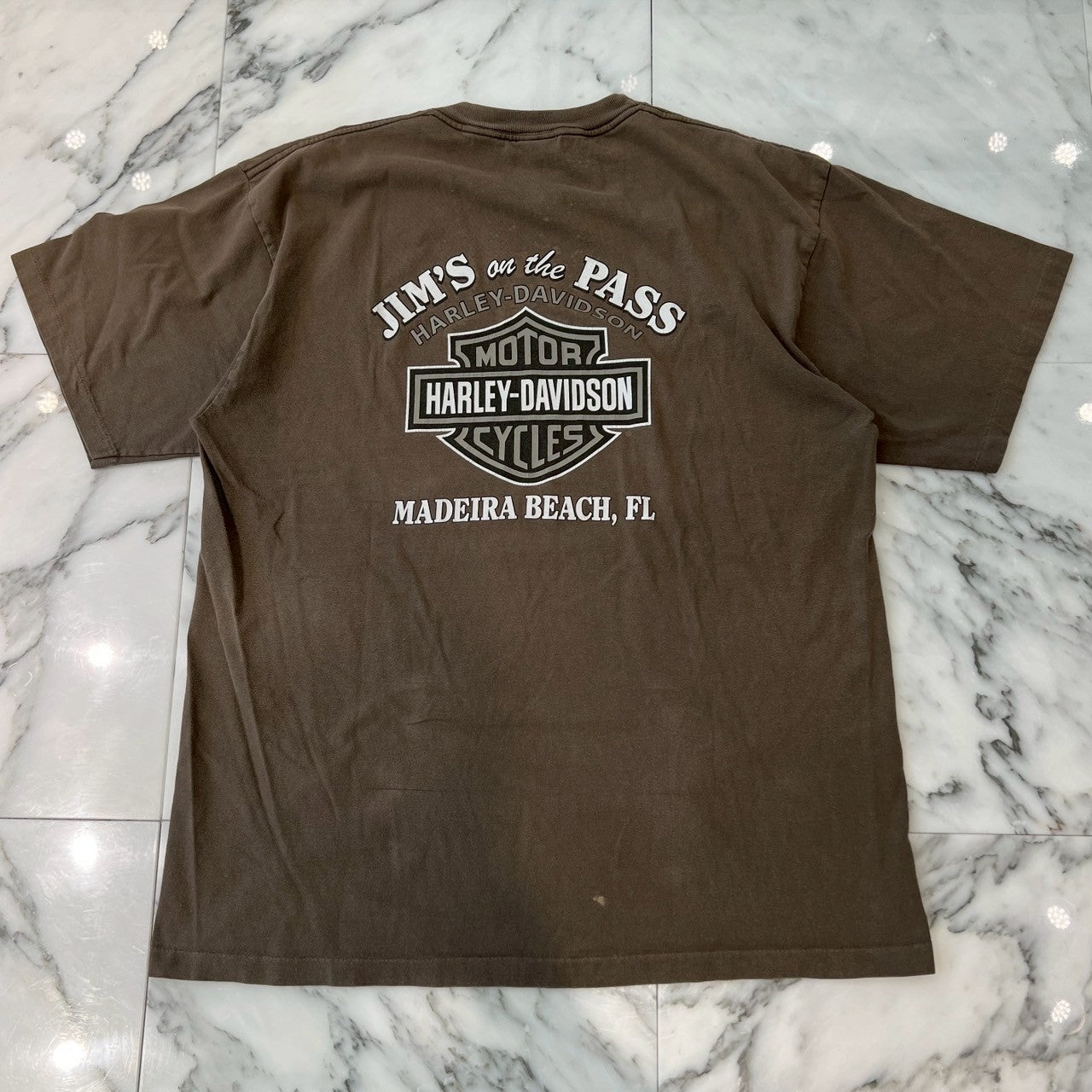 Vintage 00's Harley-Davidson "JIM‘S on the PASS" S/S Tee Size XL 00's ハーレー・ダビットソン "ジムズオンザパス" Tシャツ サイズXL
