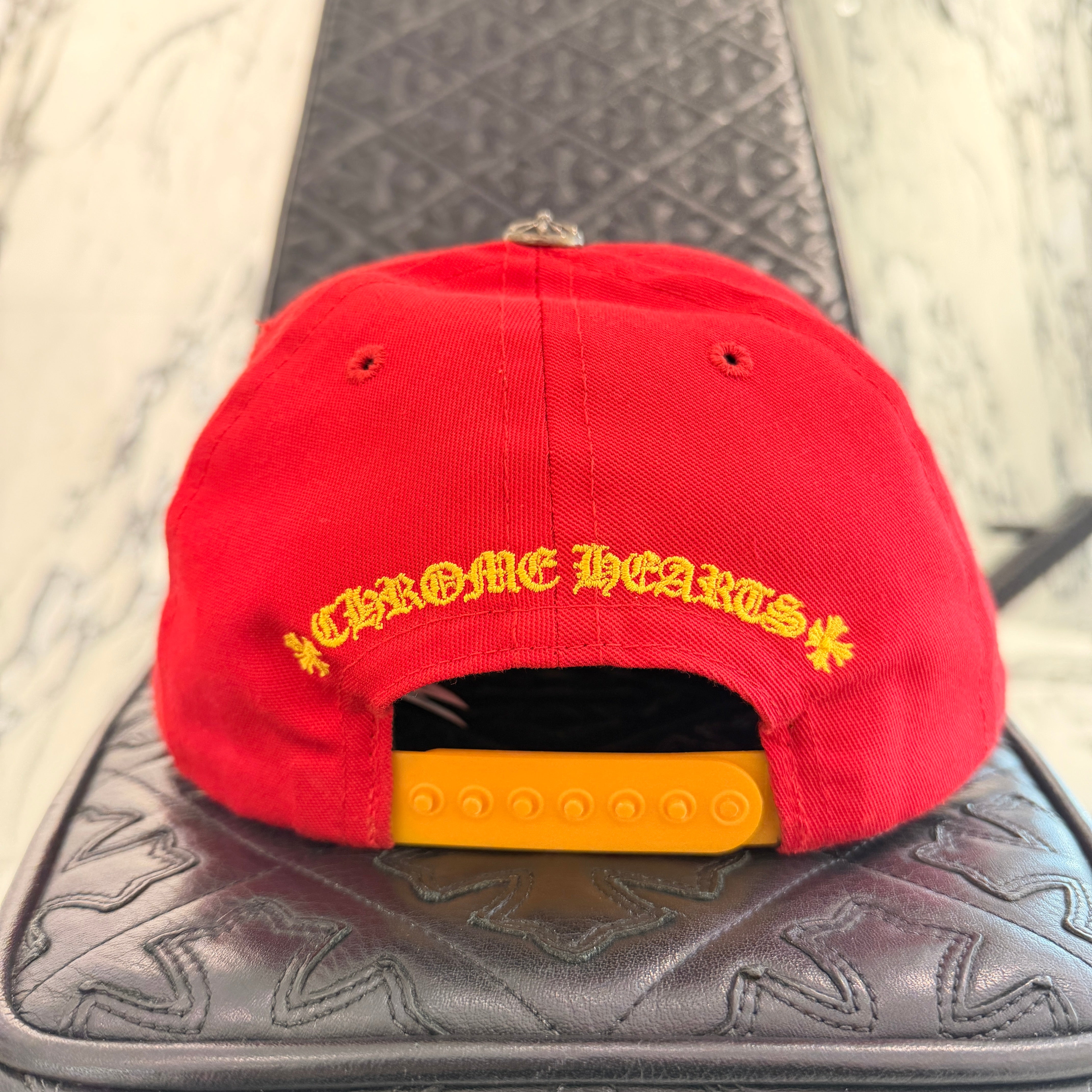 CHROME HEARTS CH Logo Embroidery Trucker Cap Size ONE SIZE (53-60) クロムハーツ CHロゴ刺繍 トラッカーキャップ サイズONE SIZE (53-60)