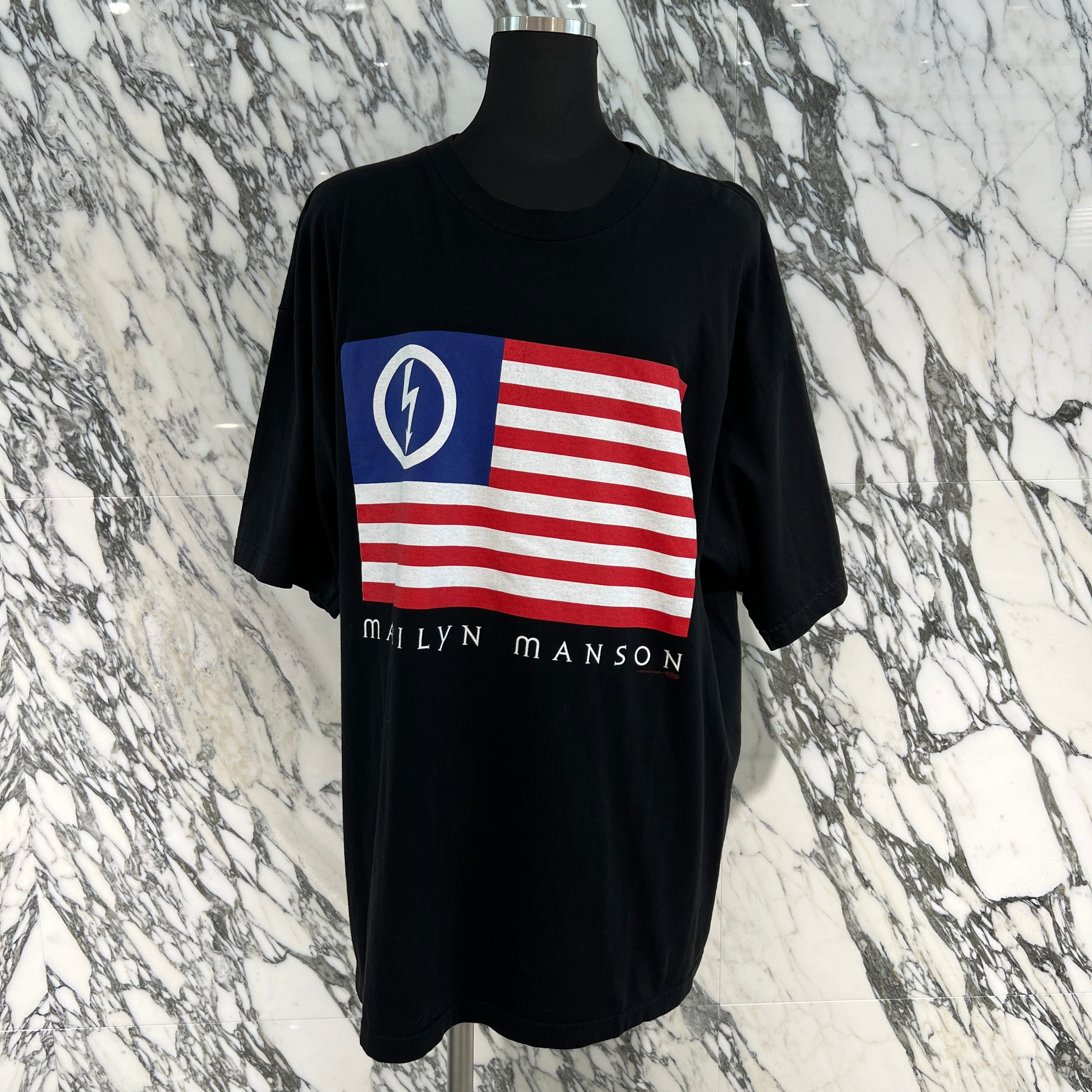 Vintage 90's Marilyn Manson "American Anti Christ" 1997 Winterland S/S Tee 90's マリリンマンソン "アメリカンアンチクライスト" ウィンターランド社製 Tシャツ