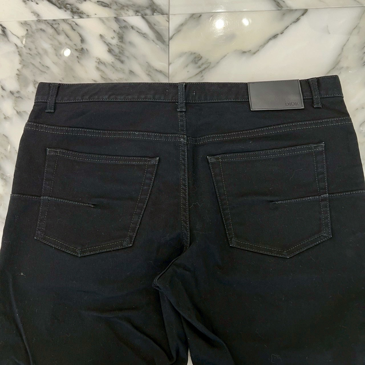 DIOR 2022SS Slim Fit Cotton Denim Pants 193DS10A217X Size 34