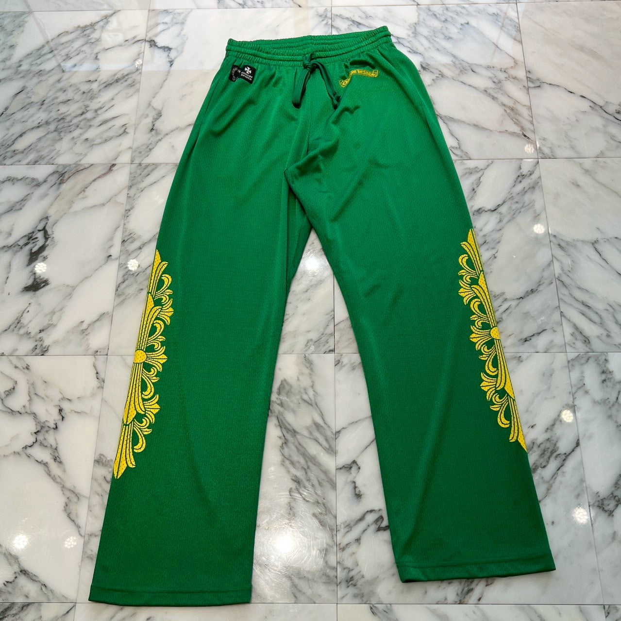 CHROME HEARTS Mesh Varsity Long Pants Size M クロムハ―ツ メッシュ ヴァーシティー ロングパンツ サイズM