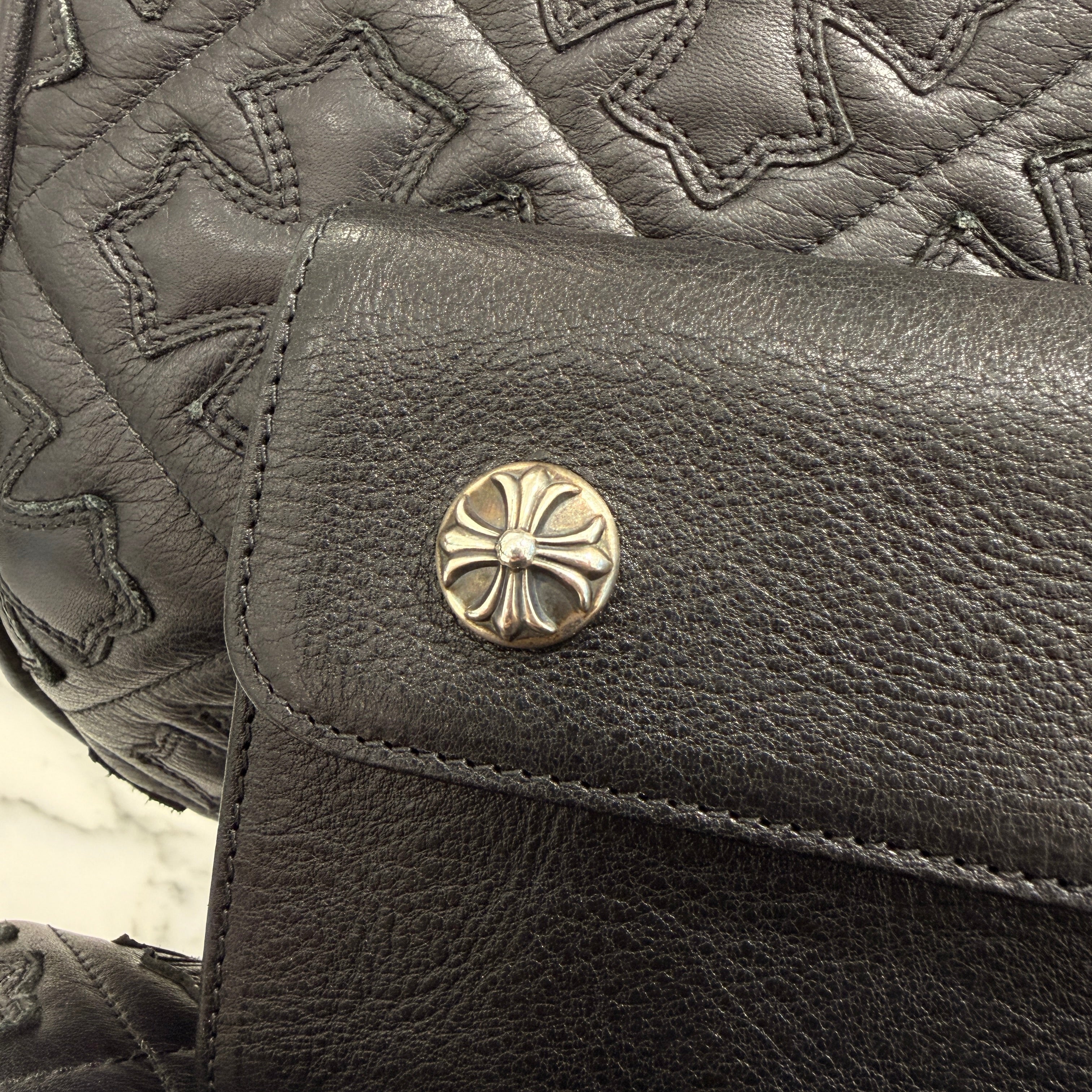 CHROME HEARTS Wave Cross Ball Wallet クロムハーツ ウェーブクロスボール ウォレット