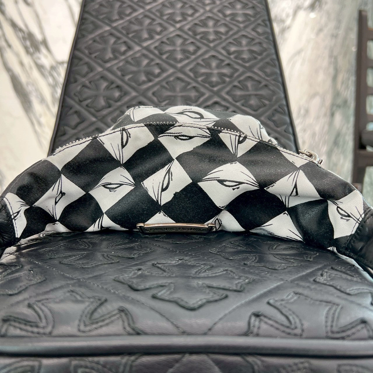 CHROME HEARTS × MATTY BOY PPO 99EYES SNAT PACK Mini Leather Waist Bag クロムハ―ツ × マッティボーイ PPO 99アイズ スナットパック ミニ レザーウエストバッグ