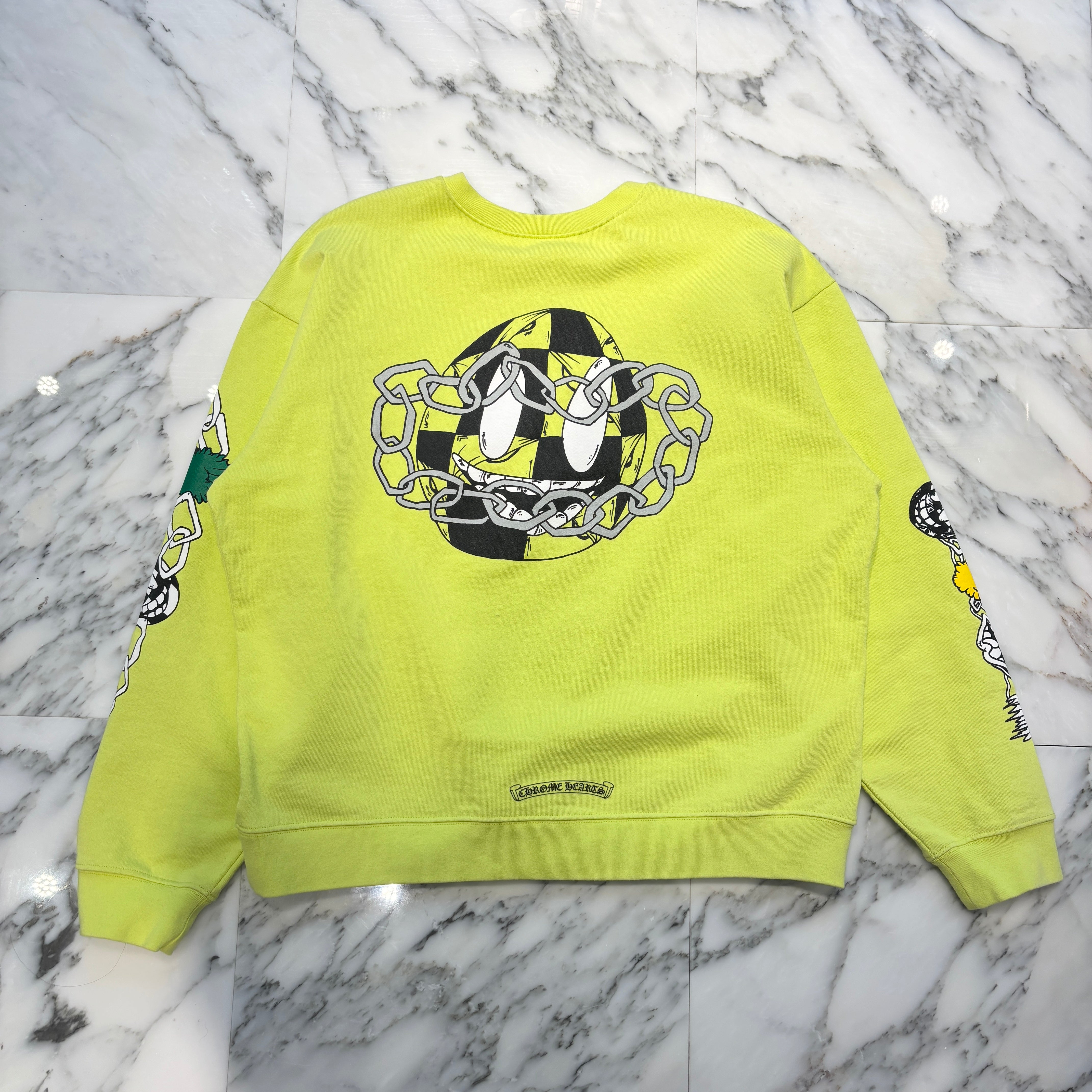 CHROME HEARTS × MATTY BOY 2022AW PPO LINK Sweat Shirt Size L クロムハーツ × マッティボーイ プロリンク スウェットシャツ サイズL