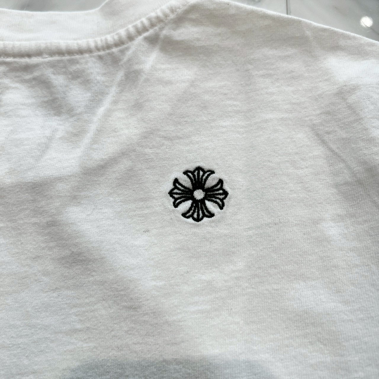 CHROME HEARTS Y NOT Vine Dagger CH Plus Embroidery Long Sleeve Tee Size S クロムハーツ ワイノット ヴァインダガー CHプラス刺繍 ロングスリーブTシャツ サイズS