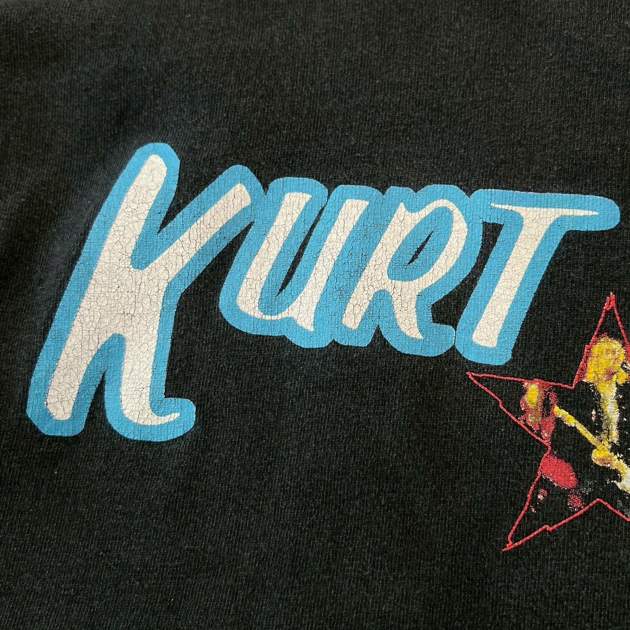 Vintage 90's NILVANA "KURT COBAIN" 1996 S/S Tee Size L 90's ニルバーナ "カートコバーン" 1996 Tシャツ サイズL