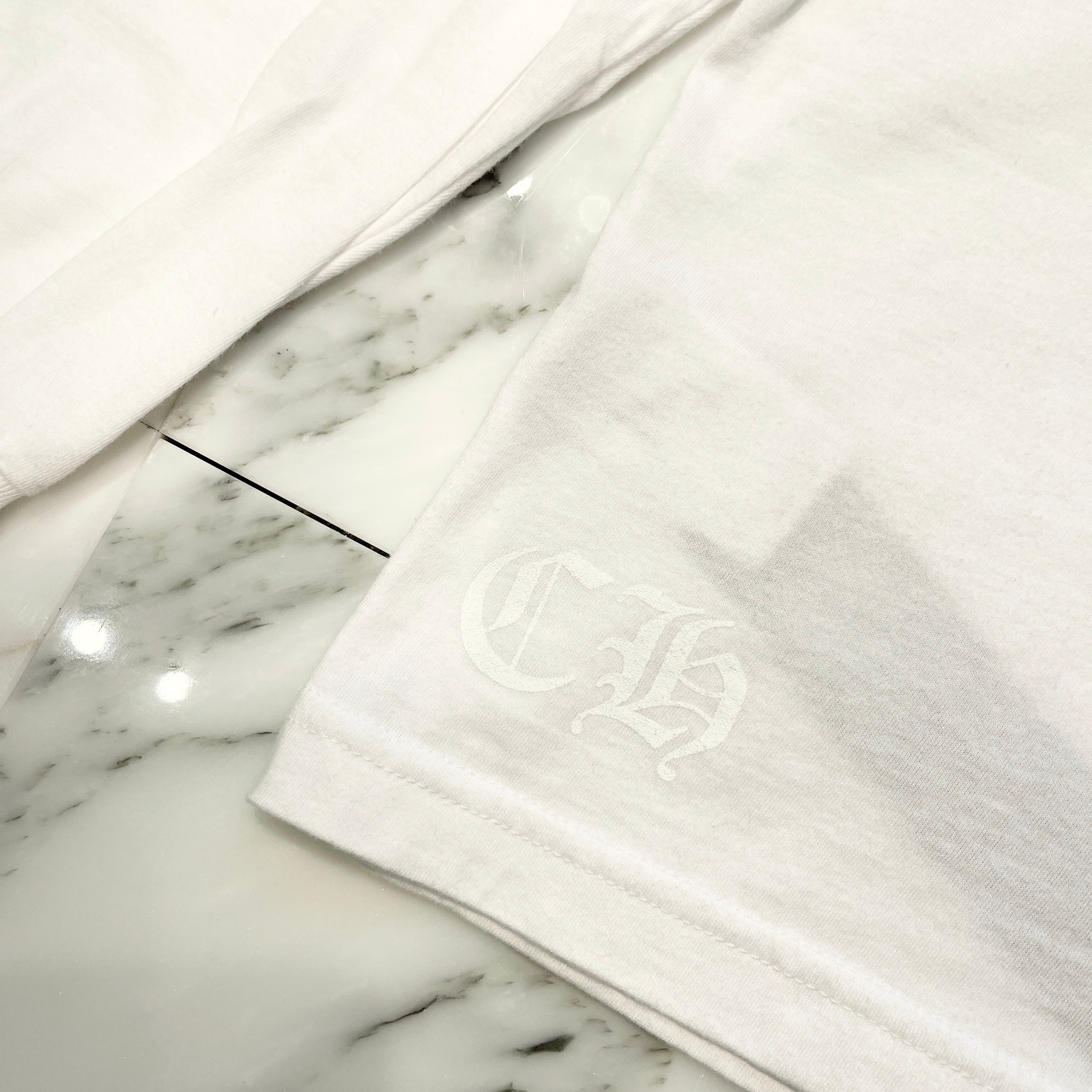 CHROME HEARTS King Taco 3 Cemetery Cross Long Sleeve Tee Size XLクロムハーツ キングタコ 3セメタリークロス ロングスリーブTシャツ サイズXL