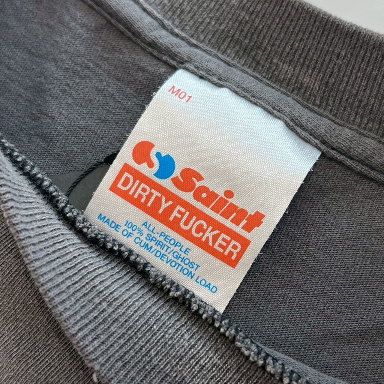 SAINT Mxxxxxx 2025AW FIST S/S Tee SM-HR1-0000-001 Size XL セントマイケル フィスト Tシャツ サイズXL