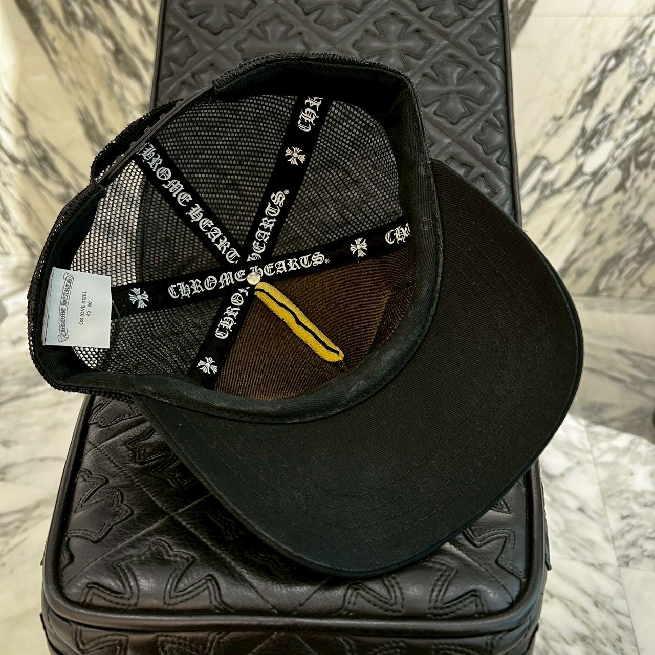 CHROME HEARTS キャップ OS (ONE SIZE) 53-60 CHROME HEARTS Hollywood Limited Trucker Cap Size ONE SIZE