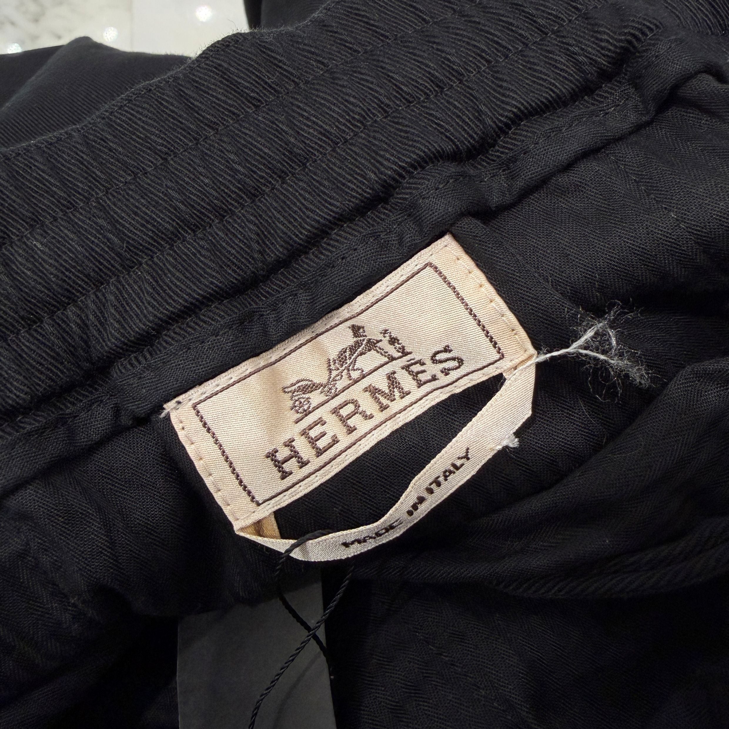 HERMES Cotton Jogger Slacks Pants Size 40 エルメス コットンジョガースラックスパンツ サイズ40
