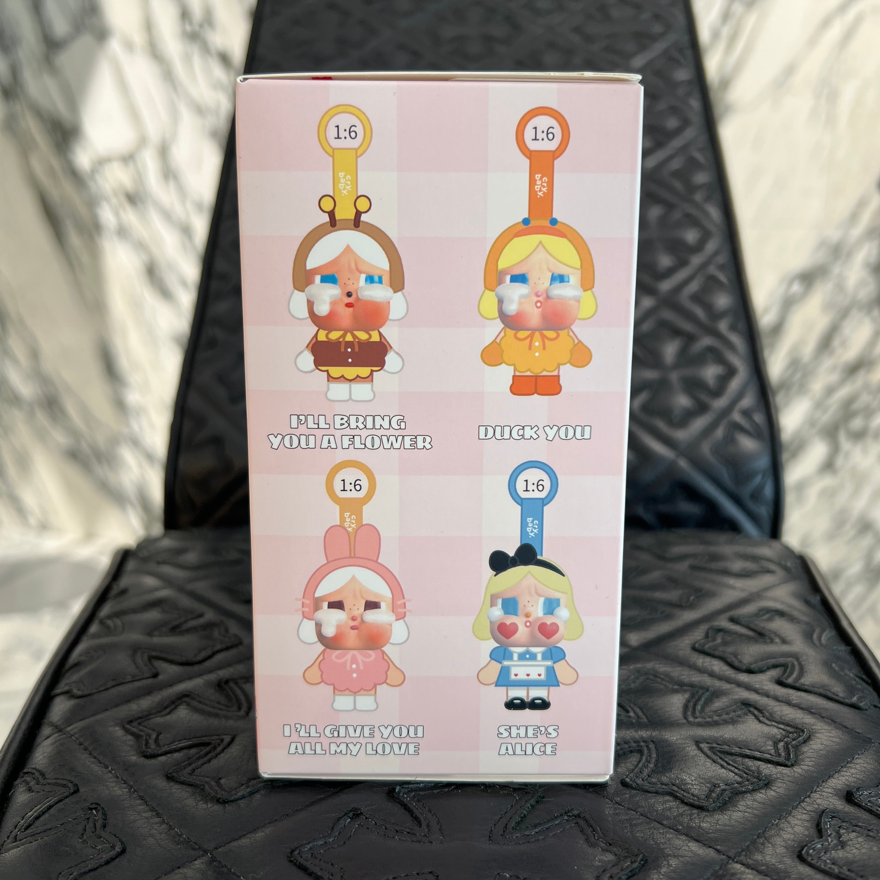 POP MART CRYBABY "CRYING AGAIN Series" Face Stuffed Toy ポップマート クライ・ベイビー "クライング・アゲイン" フェイス ぬいぐるみ ストラップ