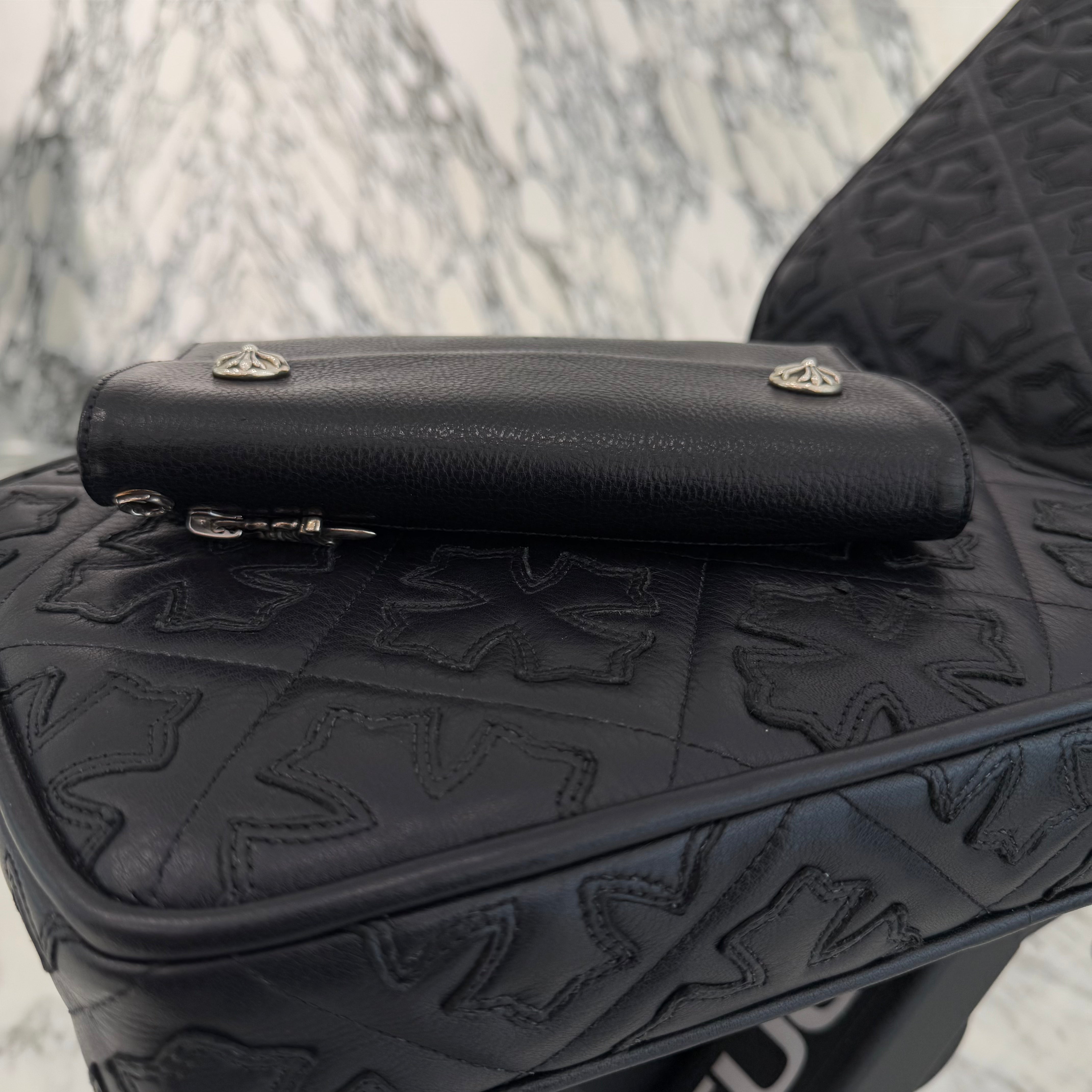 CHROME HEARTS Wave Cross Ball Wallet クロムハーツ ウェーブクロスボール ウォレット