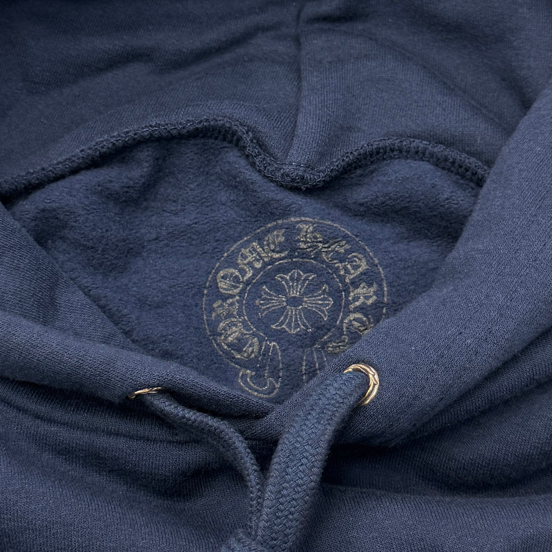 CHROME HEARTS 2025SS Floral Cross Horseshoe Pullover Hoodie Size L クロムハーツ フローラルクロス ホースシュー プルオーバーフーディーサイズL