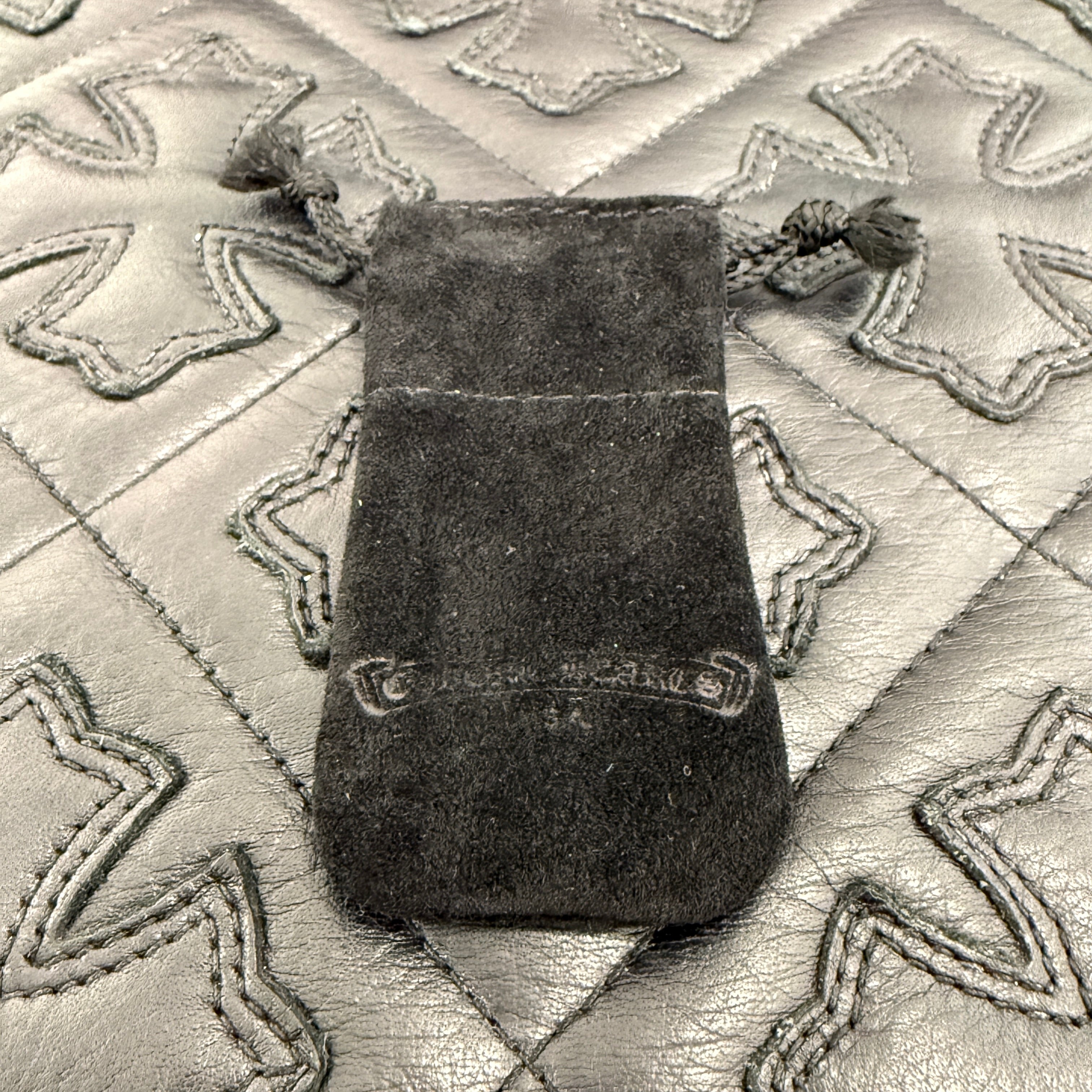 CHROME HEARTS 22K Tiny Fat Cross Pave Diamond Pendant Top クロムハーツ 22K タイニーファットクロス パヴェダイヤモンド ペンダントトップ