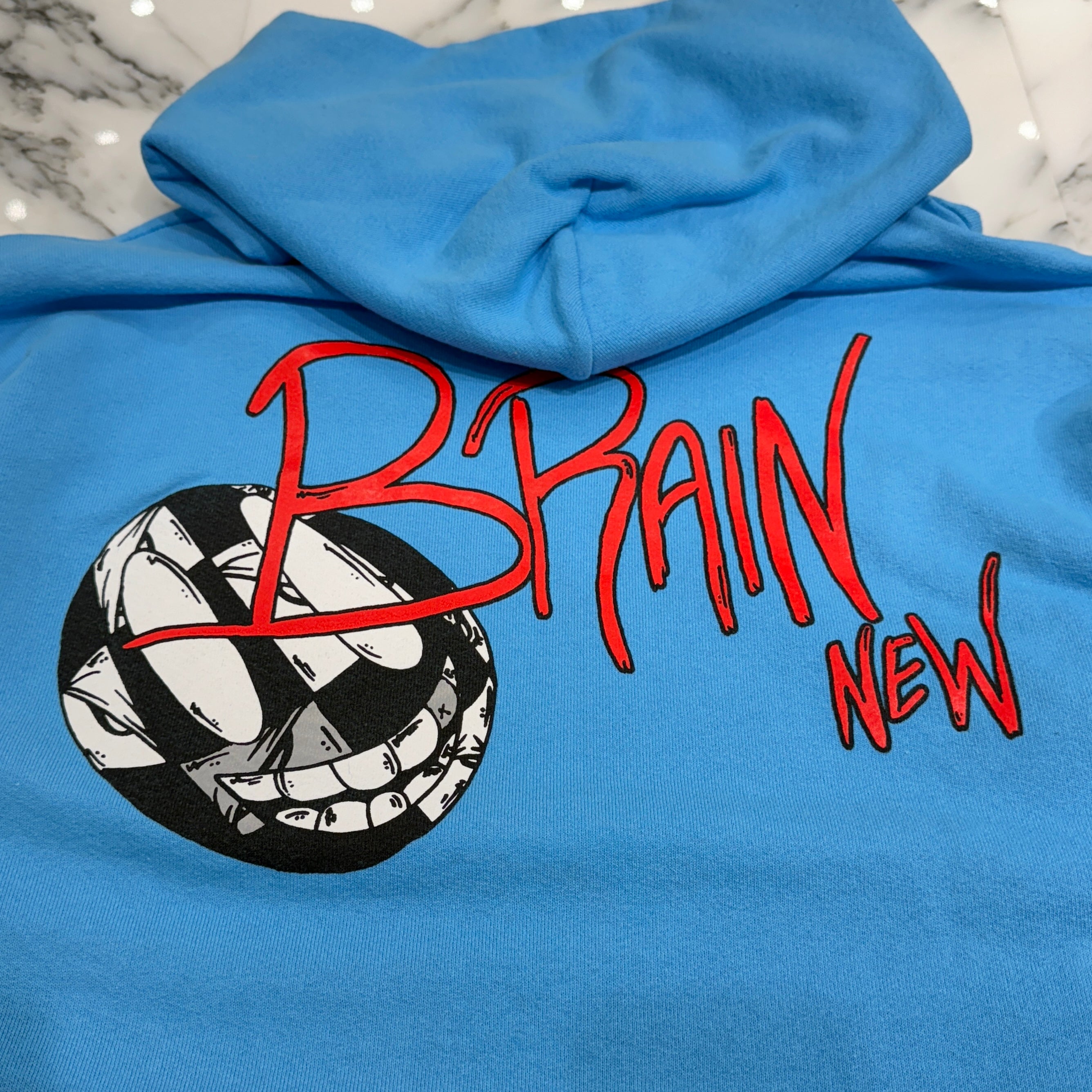 CHROME HEARTS × MATTY BOY 2024SS BRAIN NEW Pullover Hoodie Size XXL クロムハーツ×マッティボーイ ブレインニュー プルオーバーフーディ サイズXXL